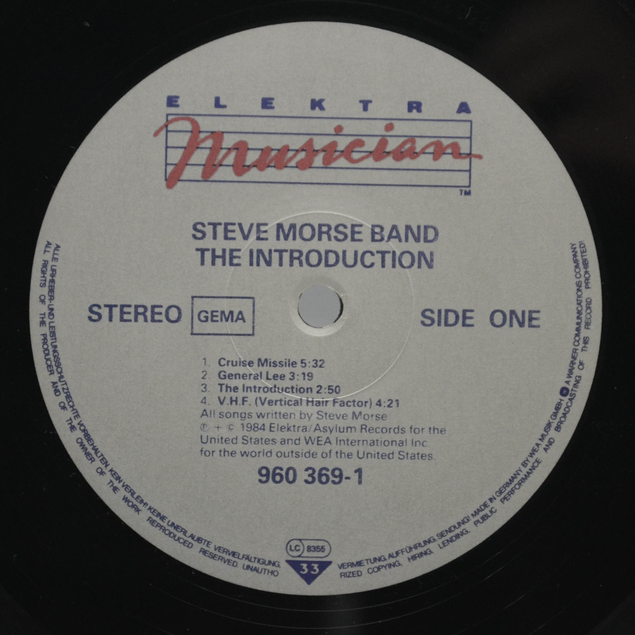 Steve Morse Band — The Introduction, 1984