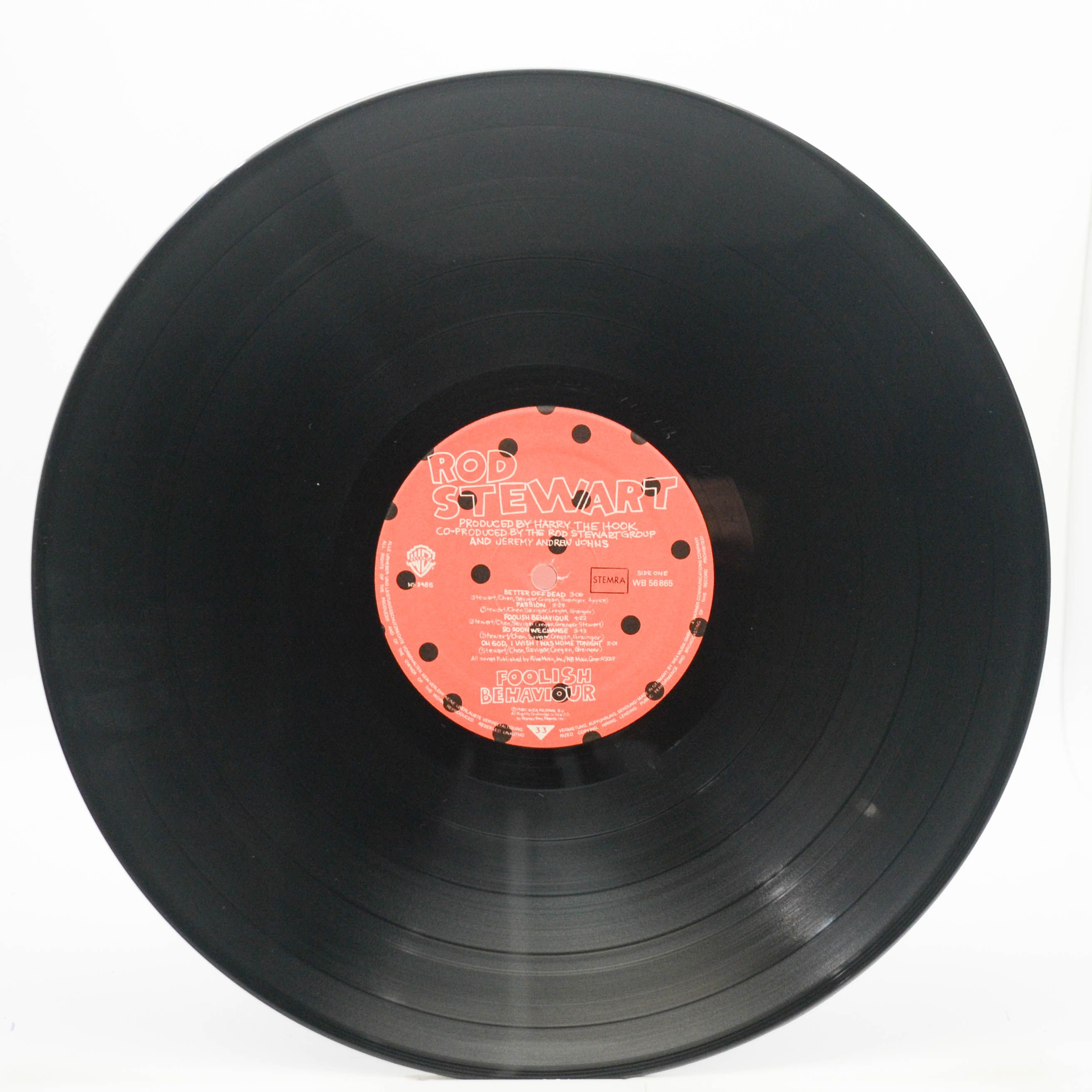 Rod Stewart — Foolish Behaviour, 1980