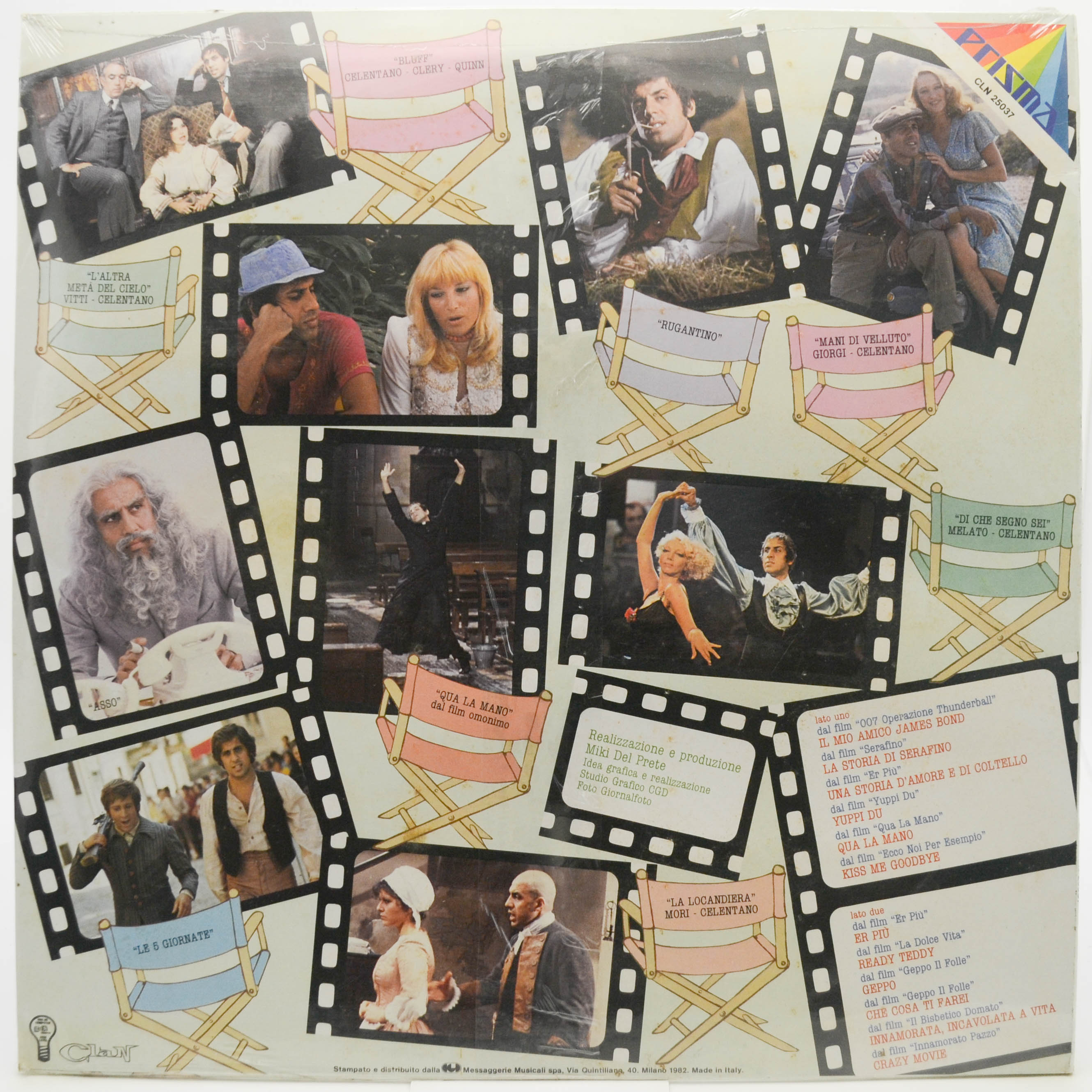 Adriano Celentano — Cinema (Italy, Clan), 1982