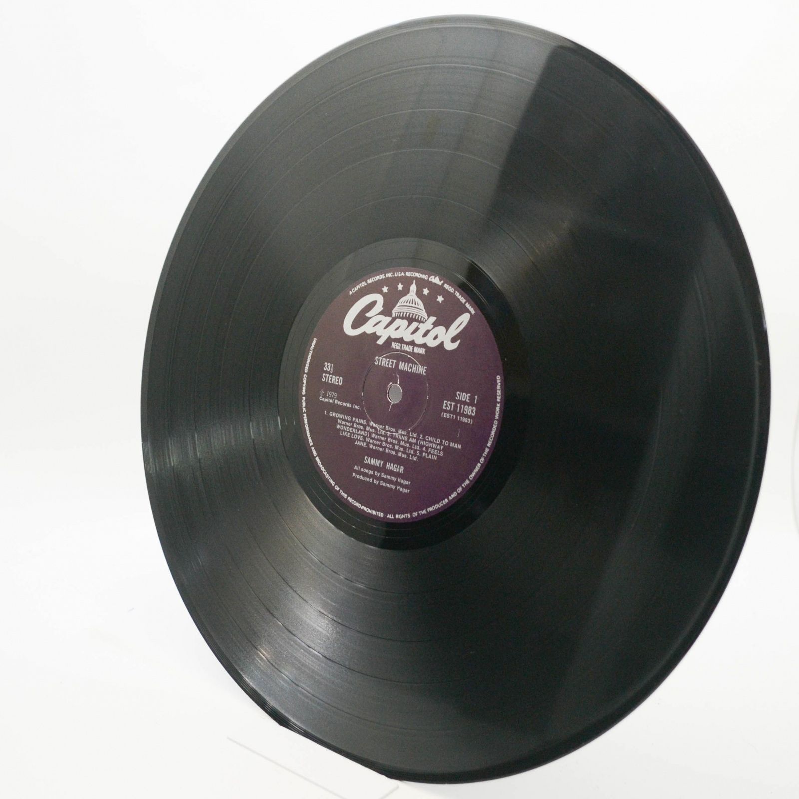 Sammy Hagar — Street Machine (UK), 1979