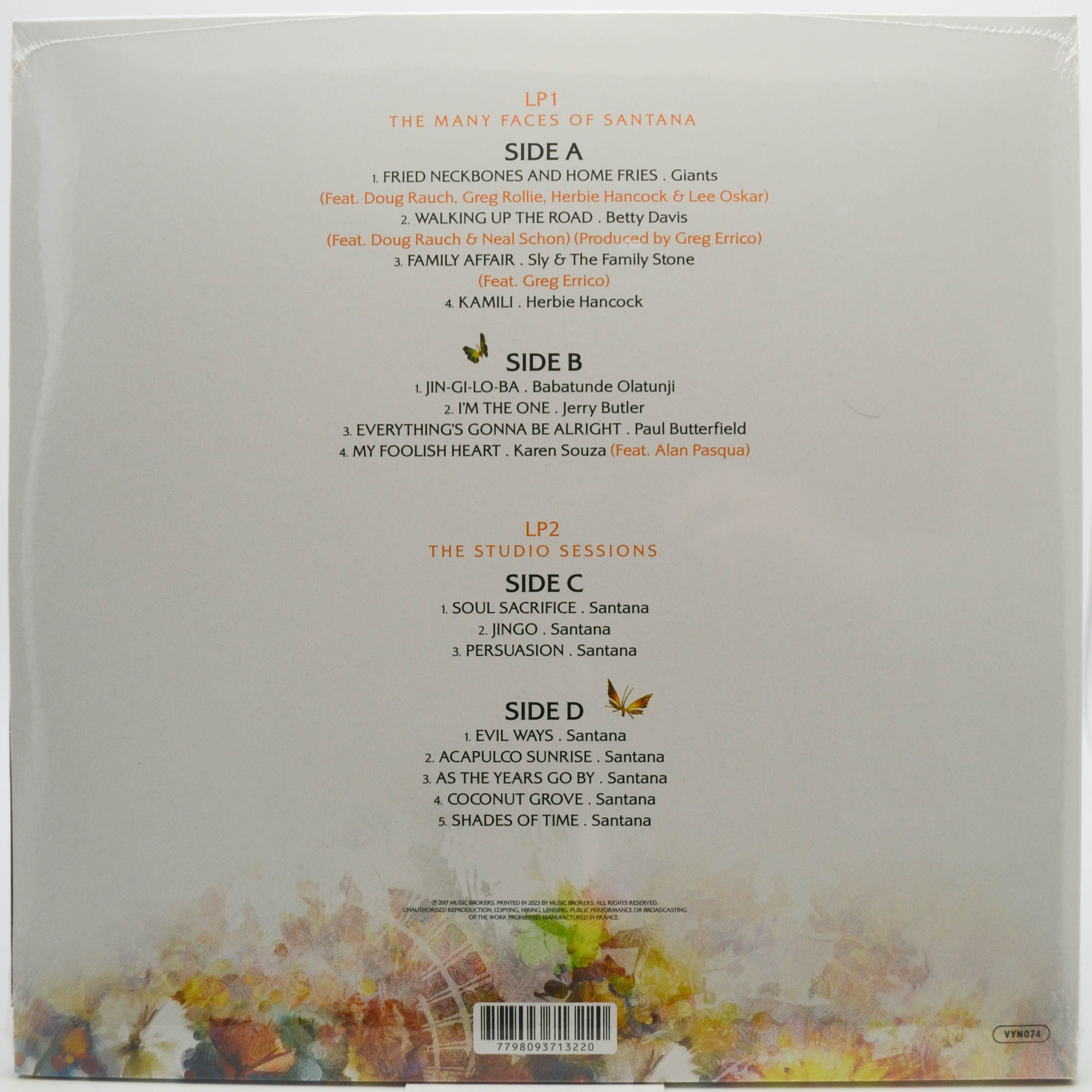 Various — The Many Faces Of Santana (2LP), 2023