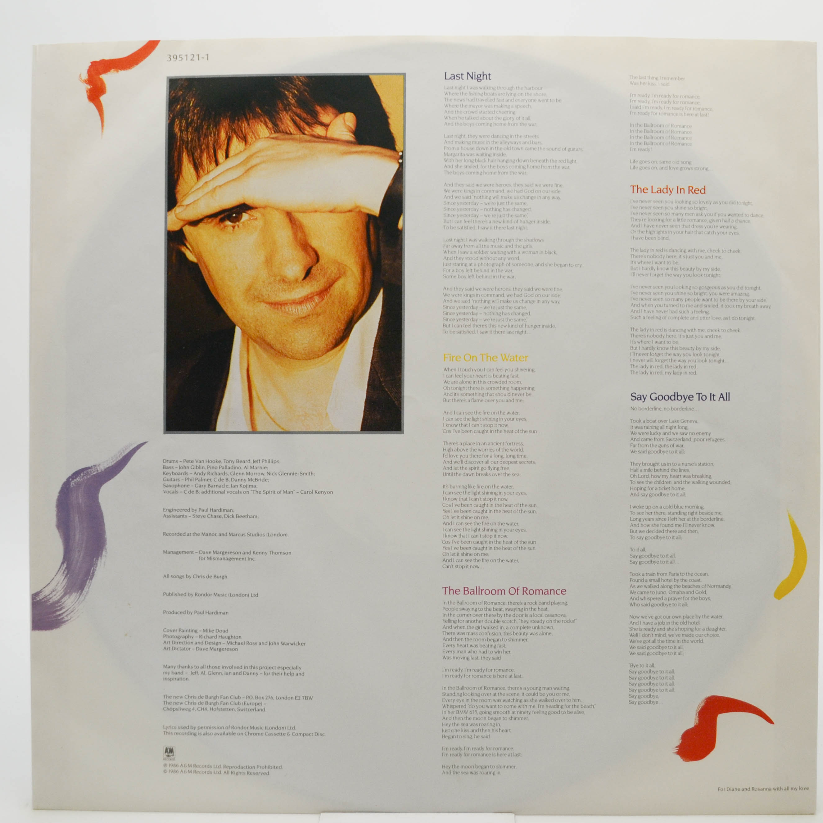 Chris de Burgh — Into The Light, 1986