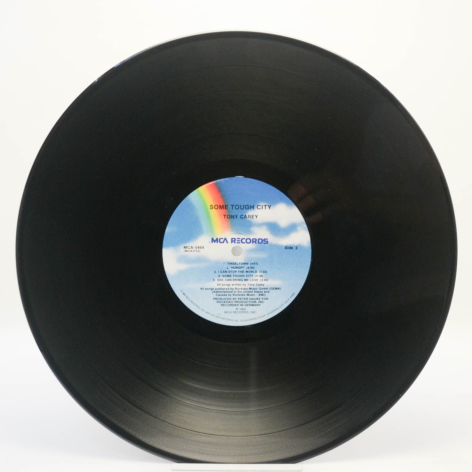 Tony Carey — Some Tough City (USA), 1984