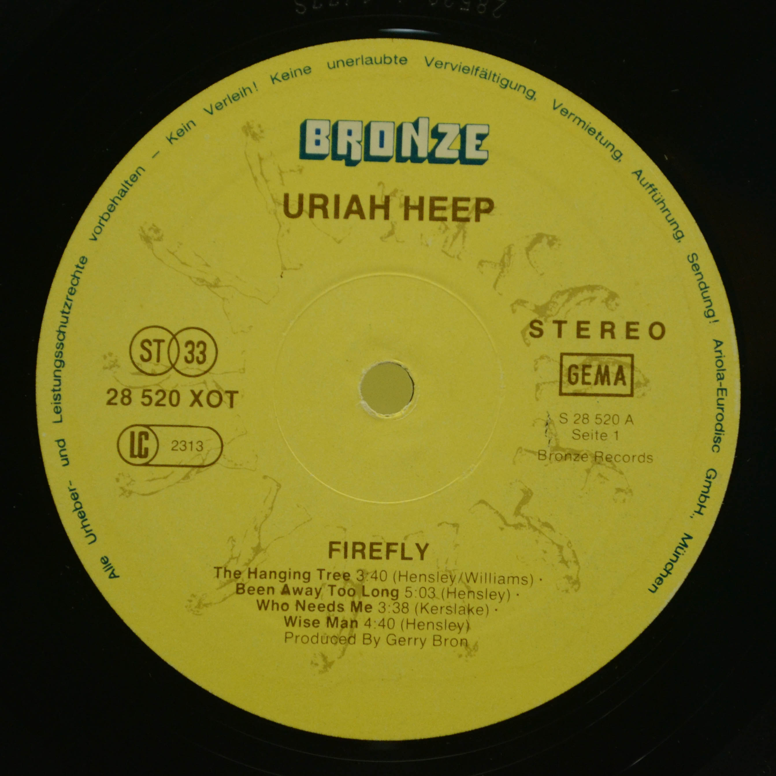 Uriah Heep — Firefly, 1977