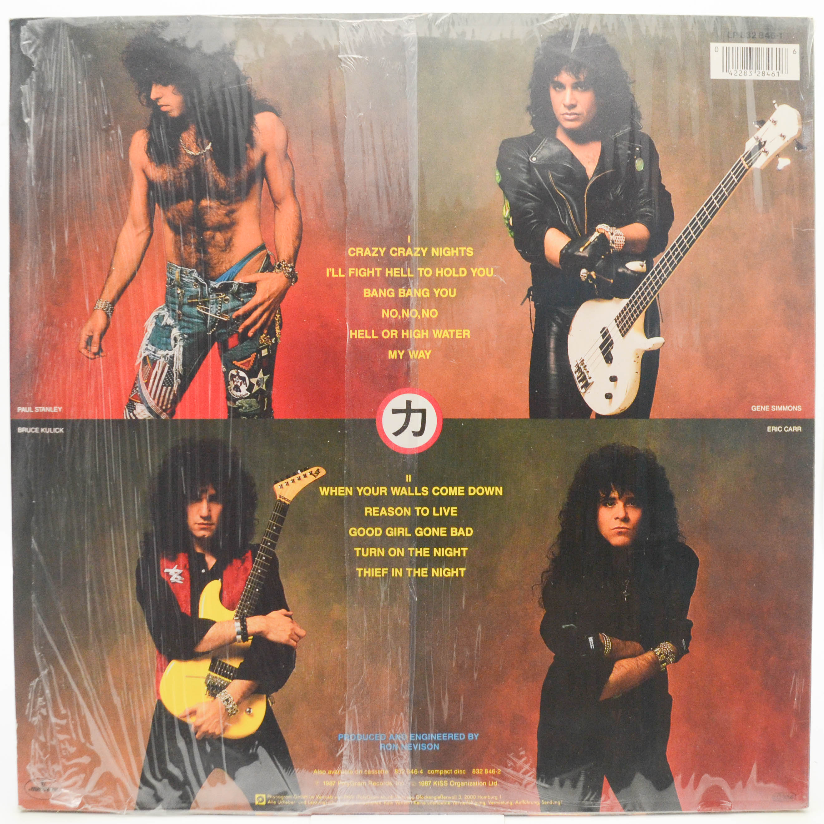 Kiss — Crazy Nights, 1987