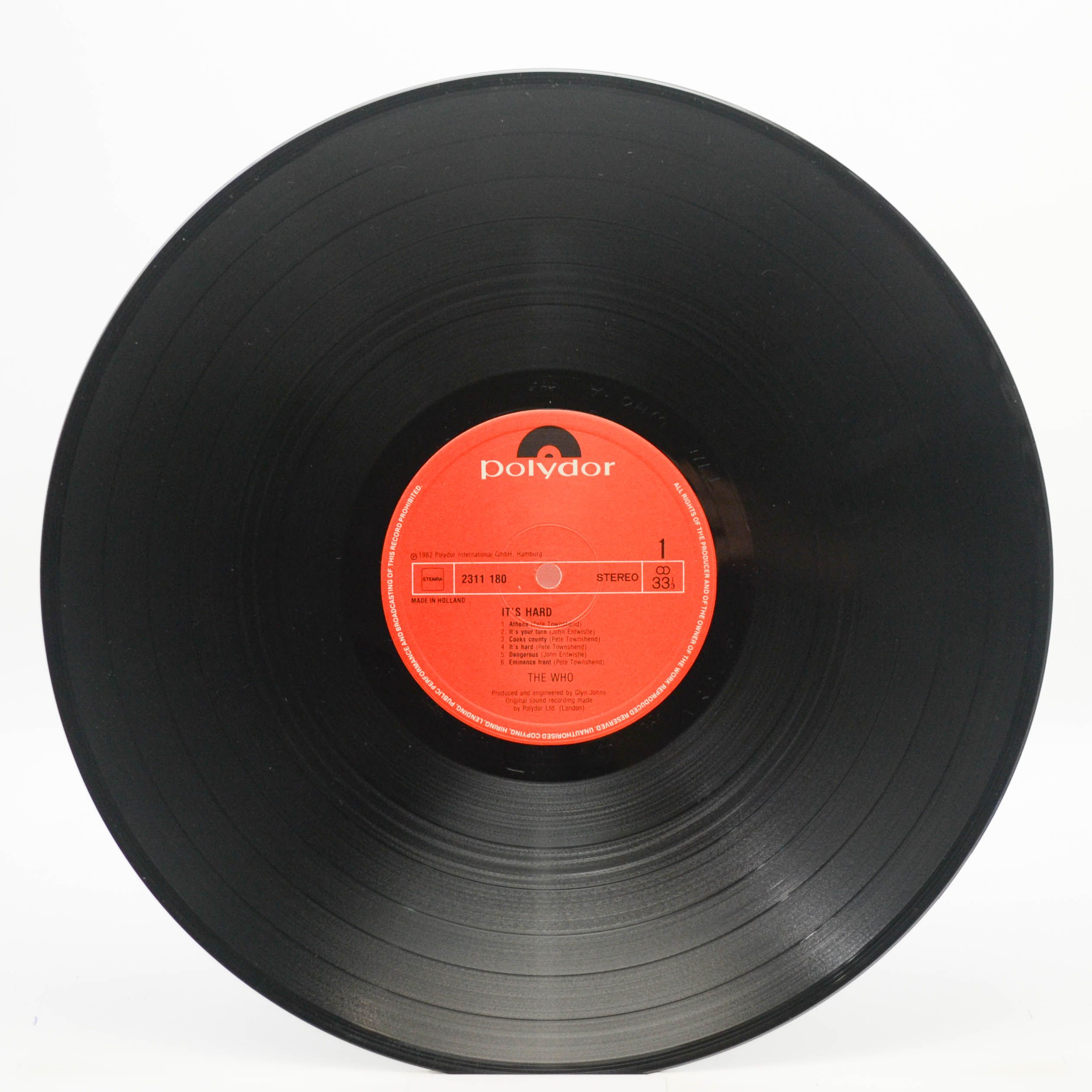 Who — It's Hard, 1982