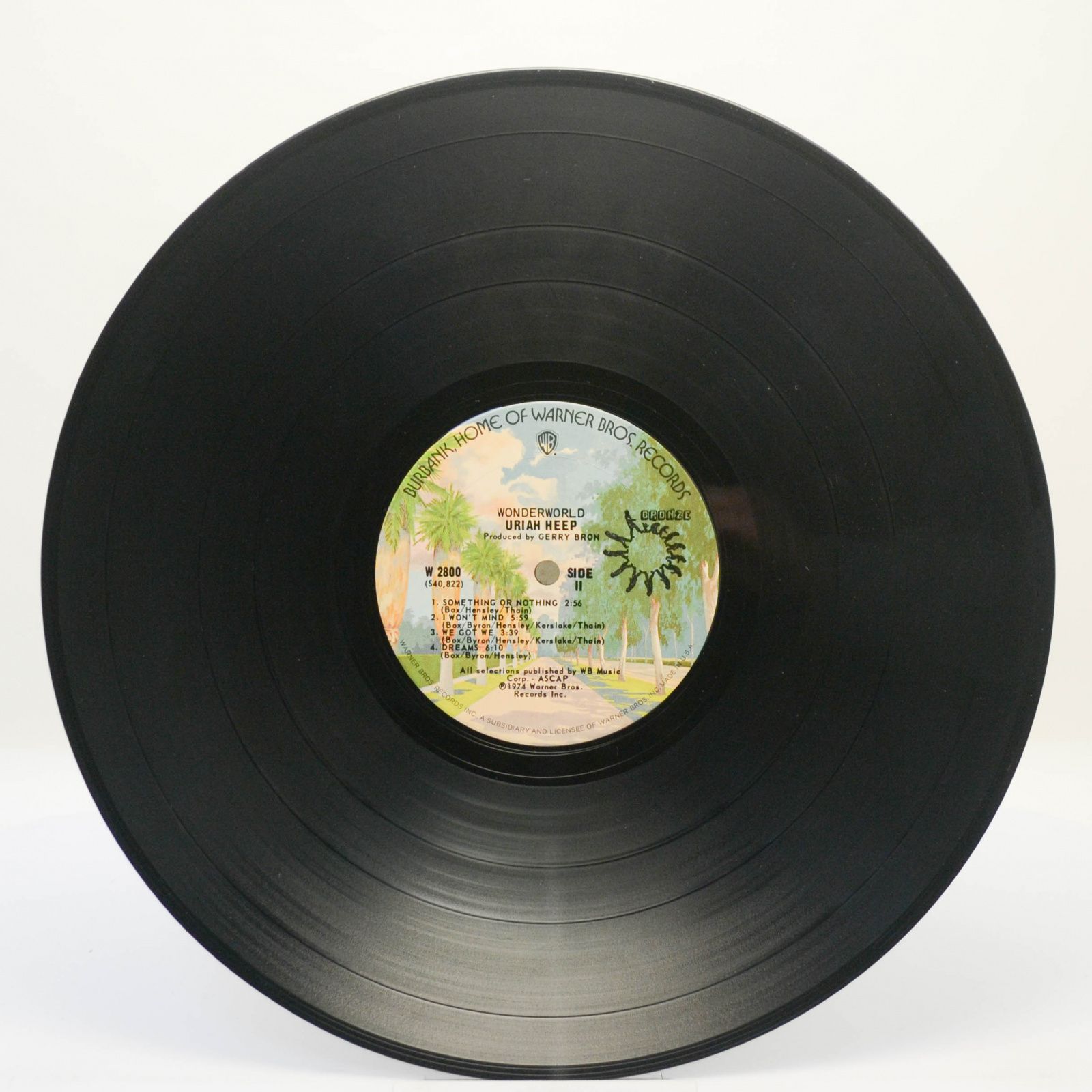 Uriah Heep — Wonderworld (USA), 1974