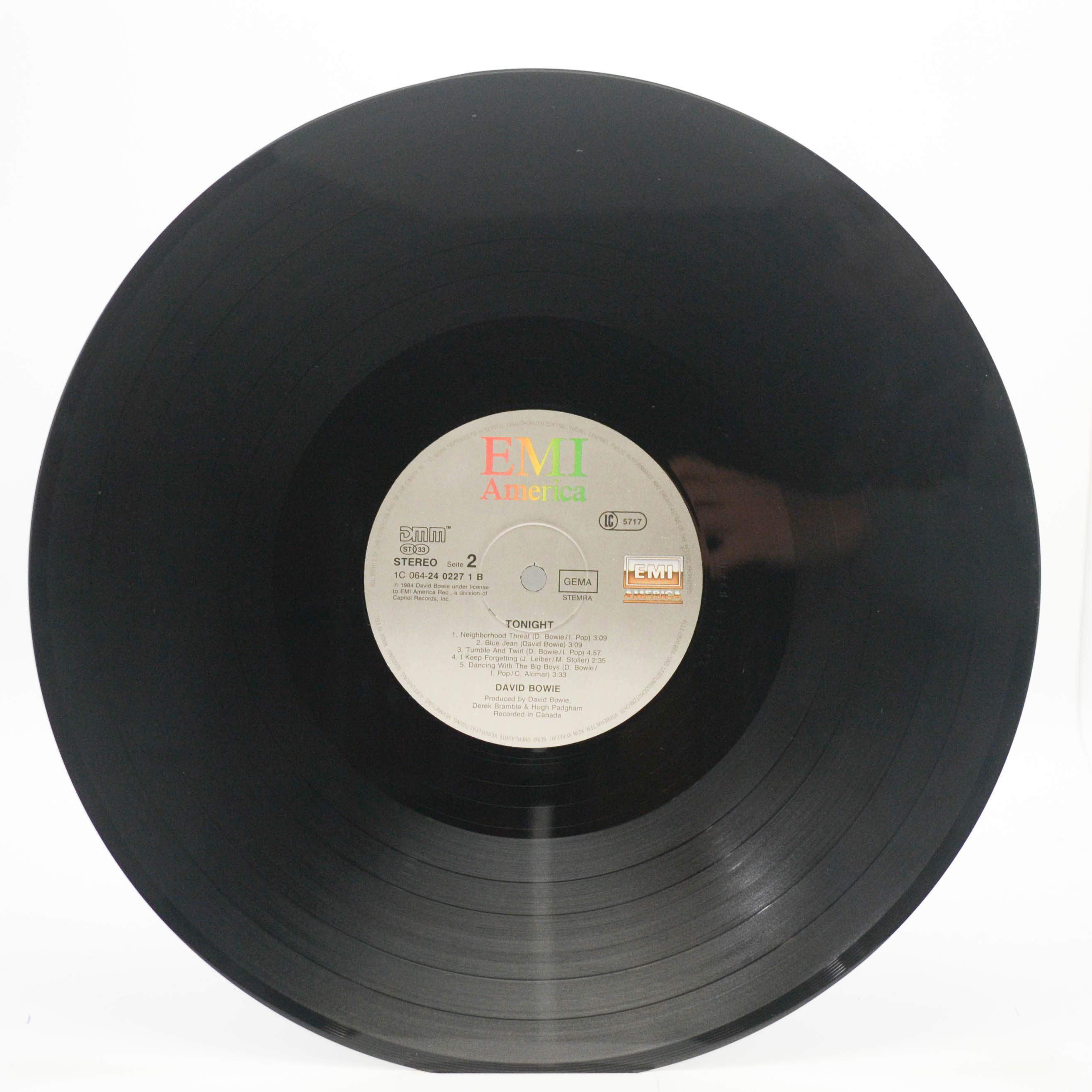 David Bowie — Tonight, 1984