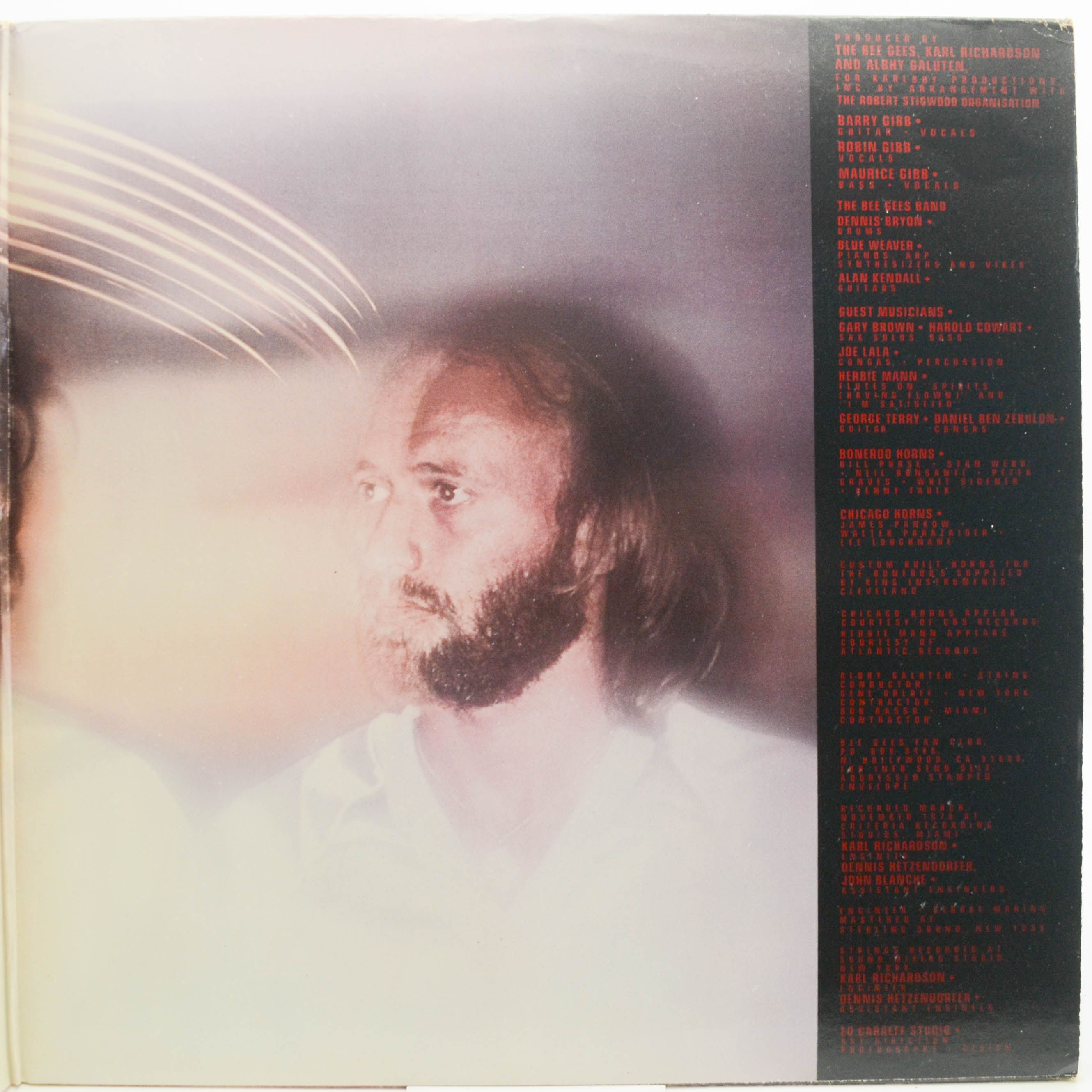 Bee Gees — Spirits Having Flown (USA), 1979