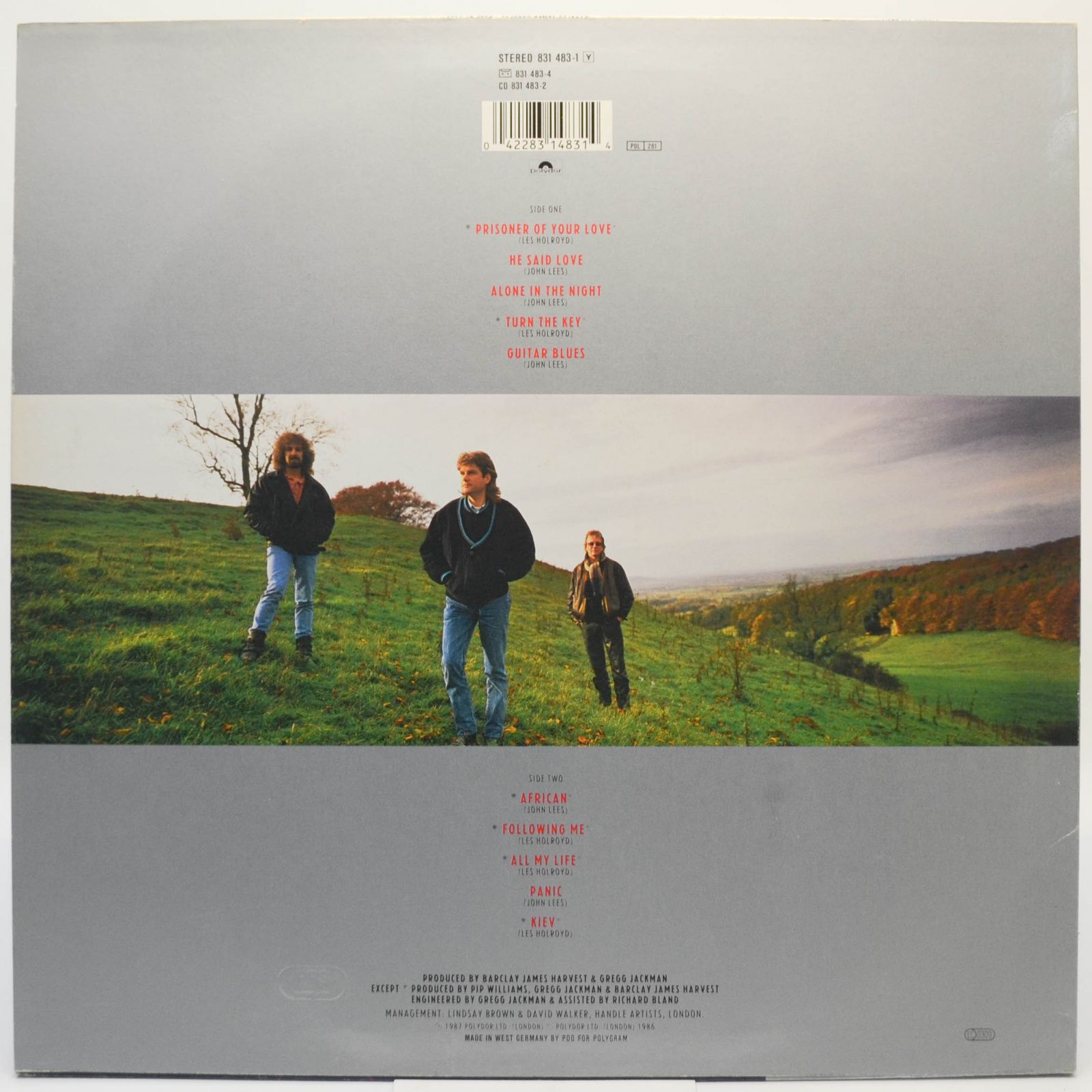 Barclay James Harvest — Face To Face, 1987