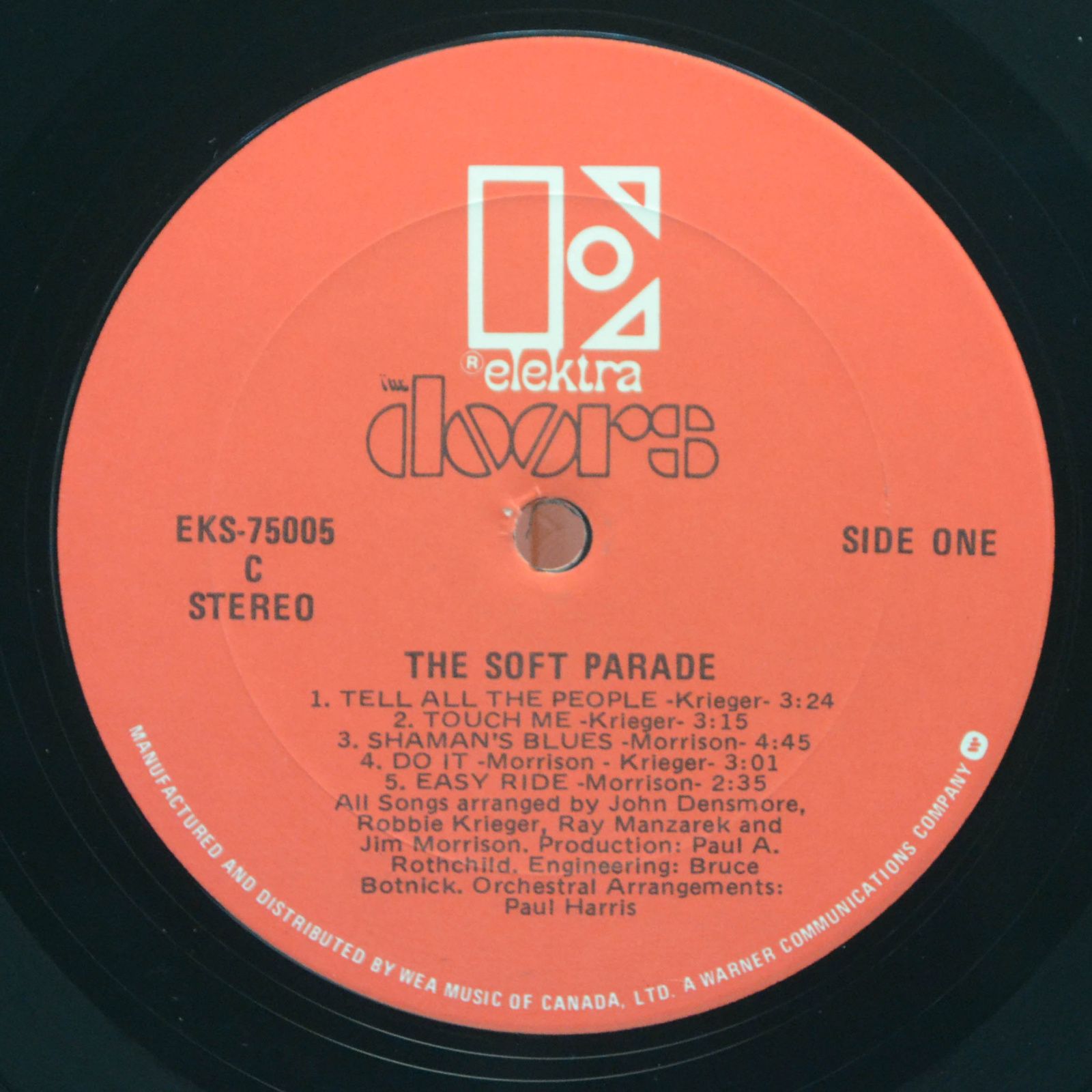 Doors — The Soft Parade, 1969