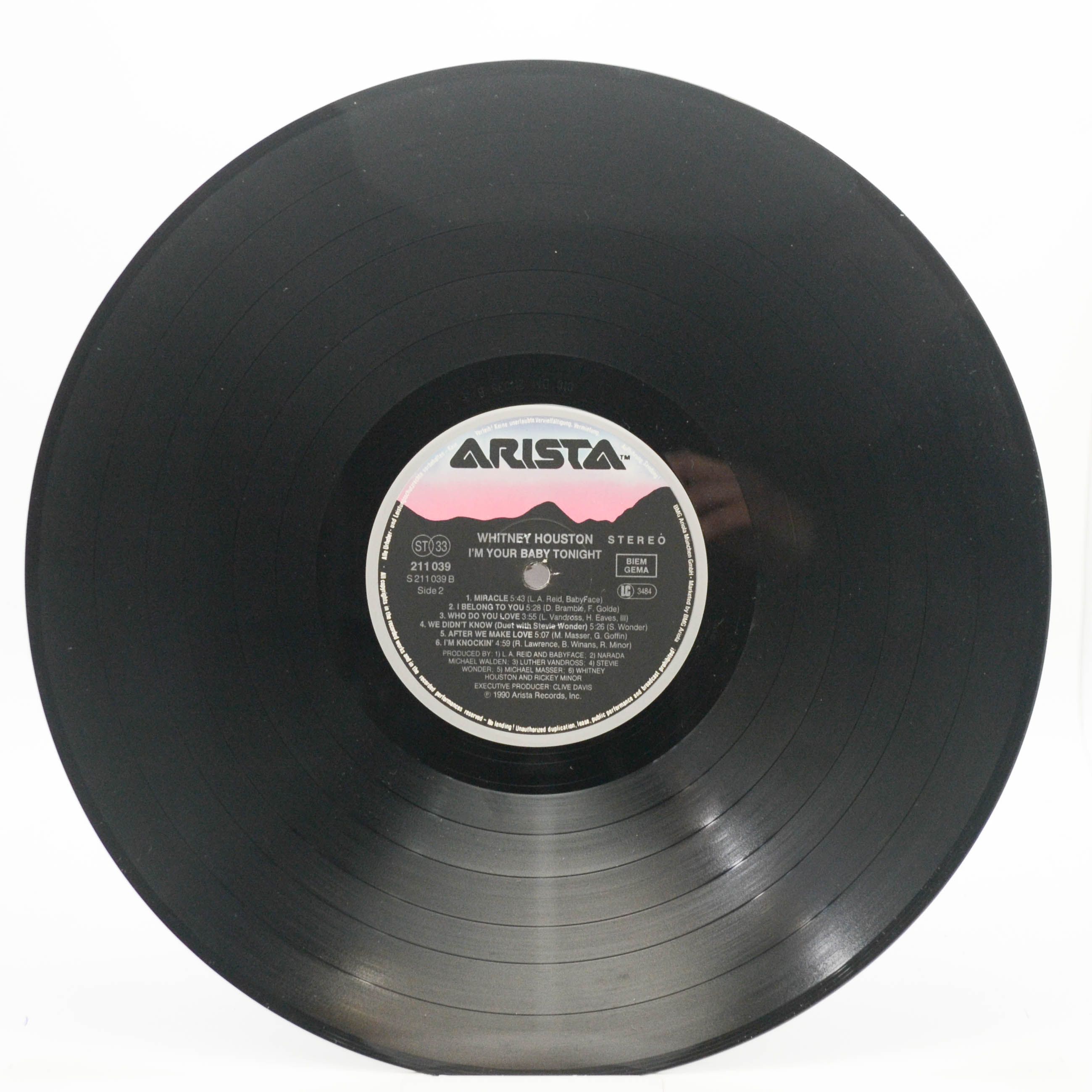 Whitney Houston — I'm Your Baby Tonight, 1990