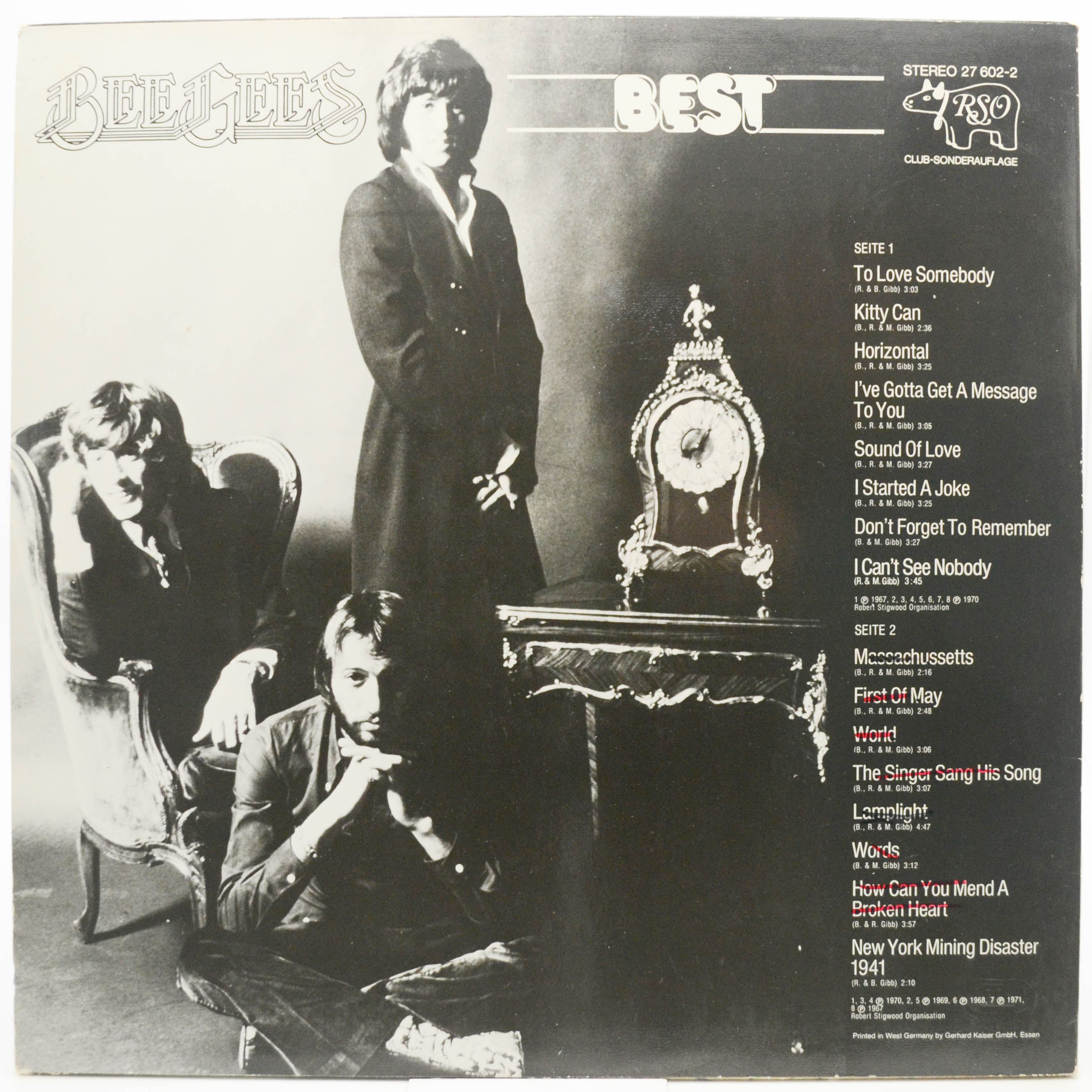 Bee Gees — Best, 1975