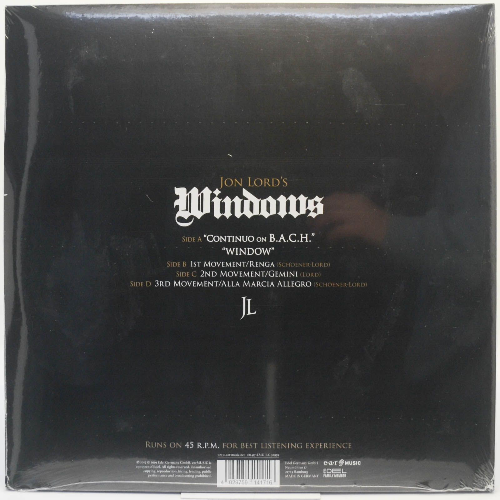 Jon Lord — Windows (2LP), 1974