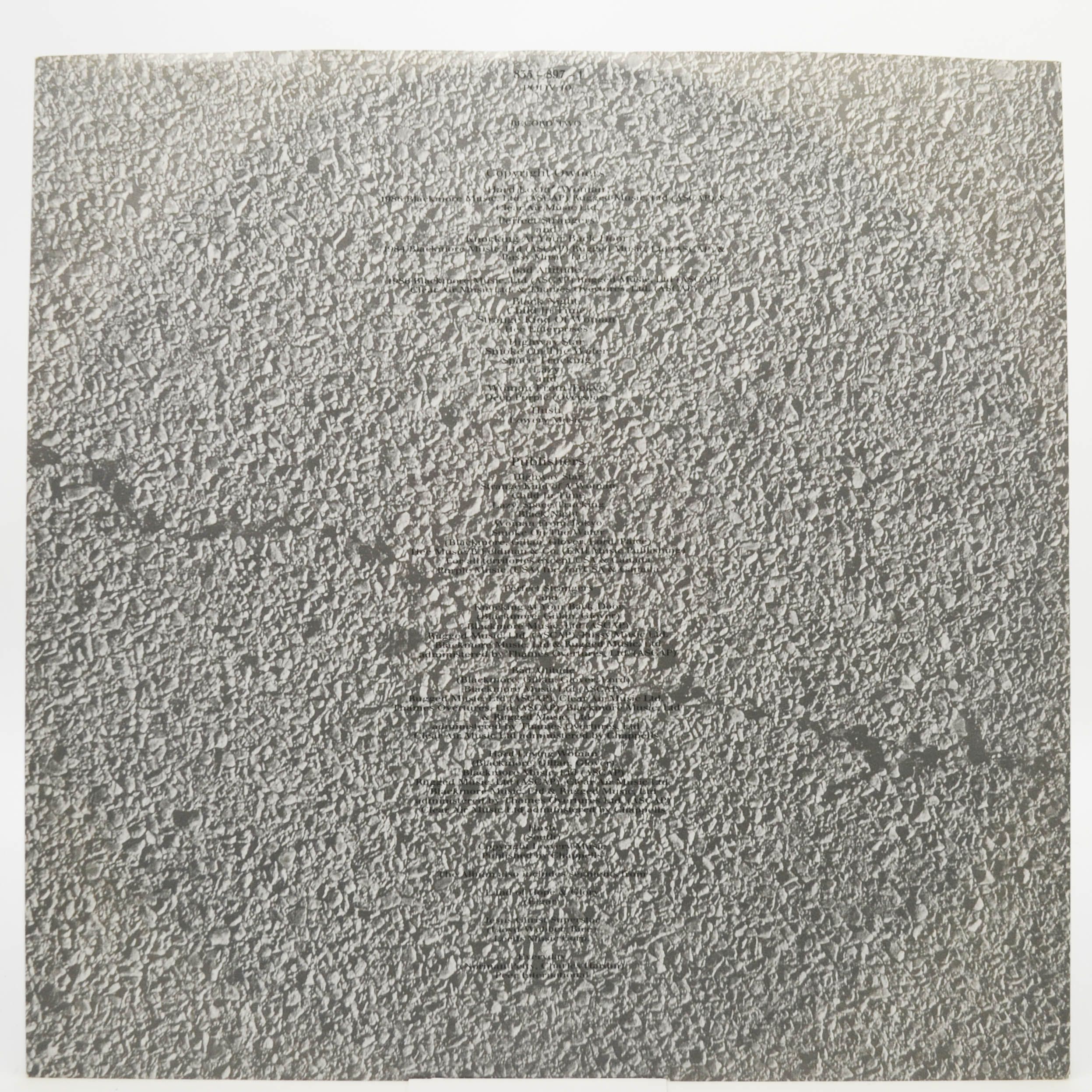 Deep Purple — Nobody's Perfect (2LP), 1988