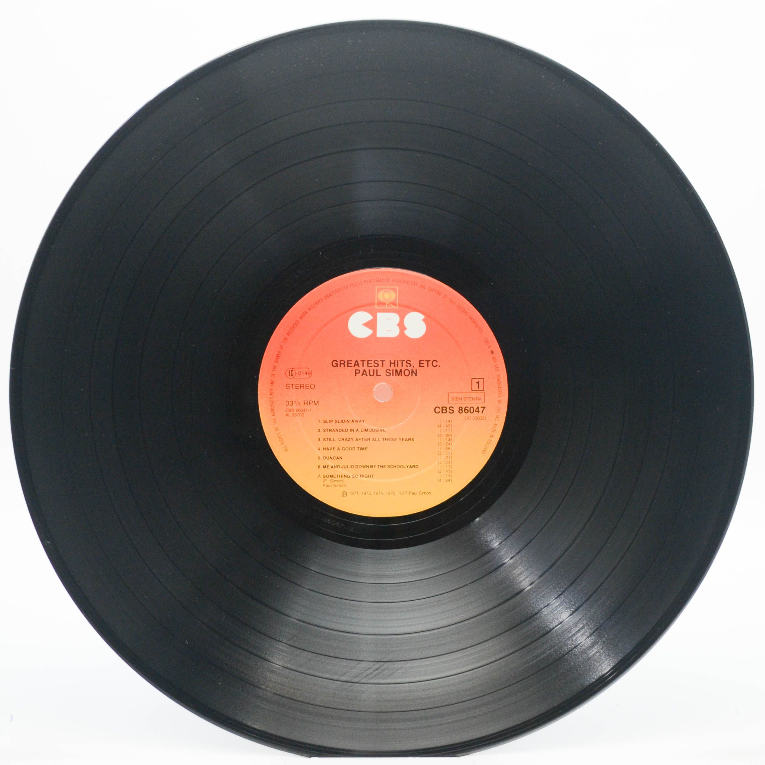 Paul Simon — Greatest Hits, Etc., 1977