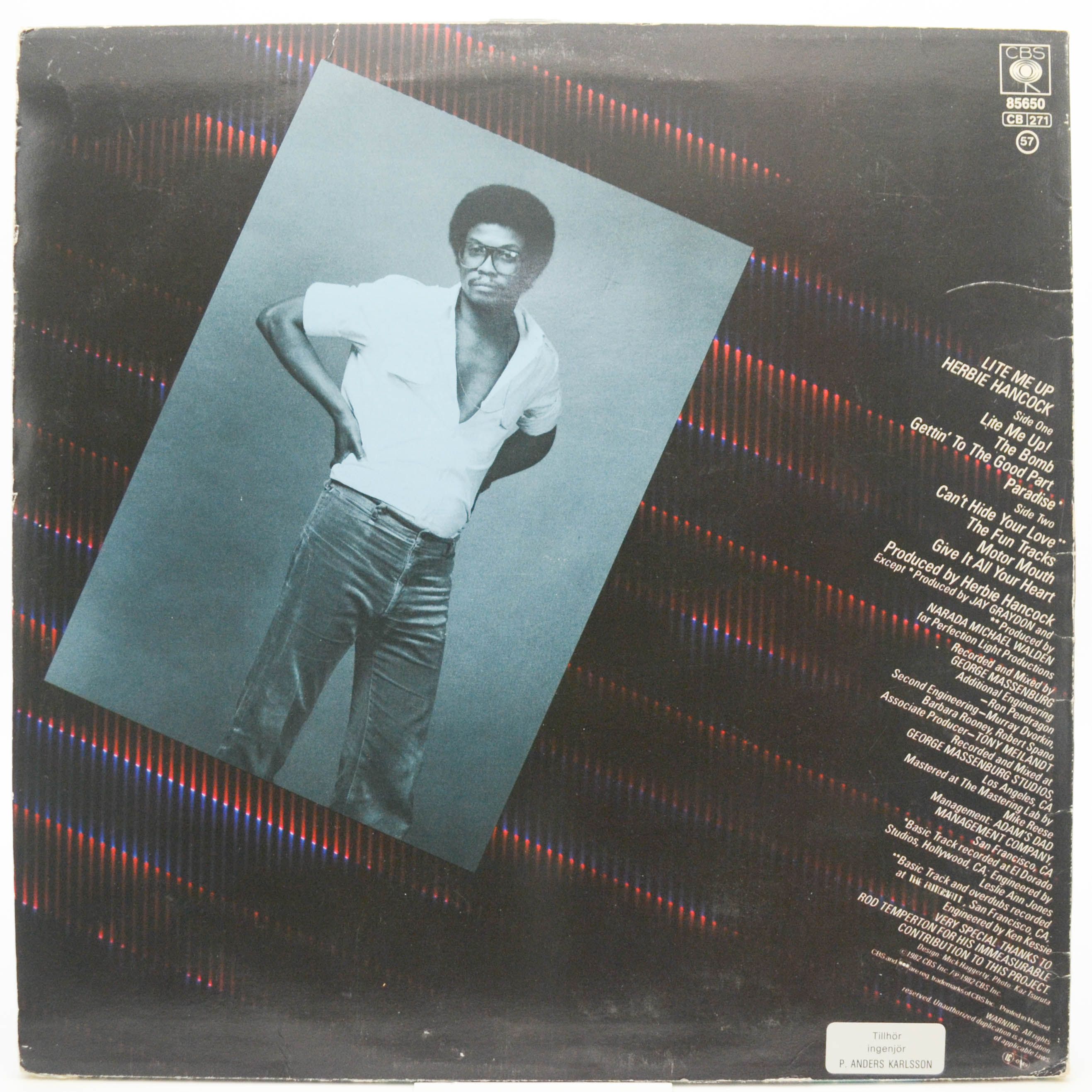 Herbie Hancock — Lite Me Up, 1982