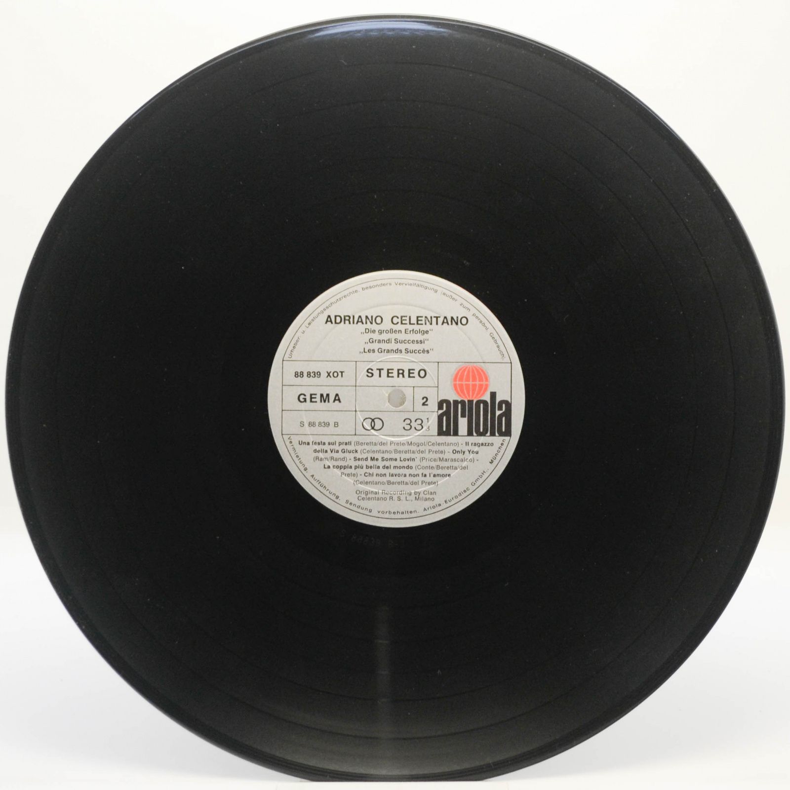 Adriano Celentano — Die Großen Erfolge, 1974