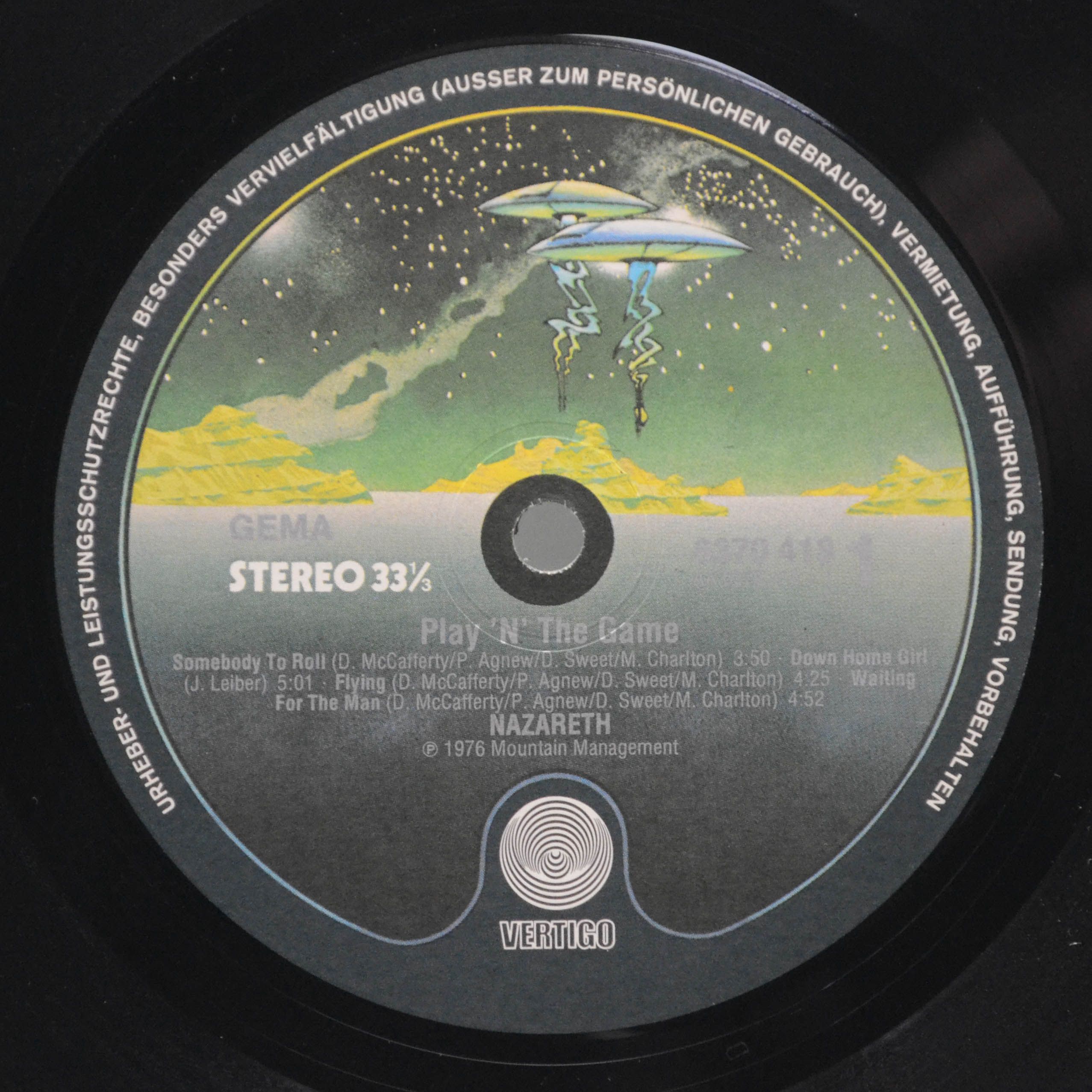 Nazareth — Play 'N' The Game, 1976