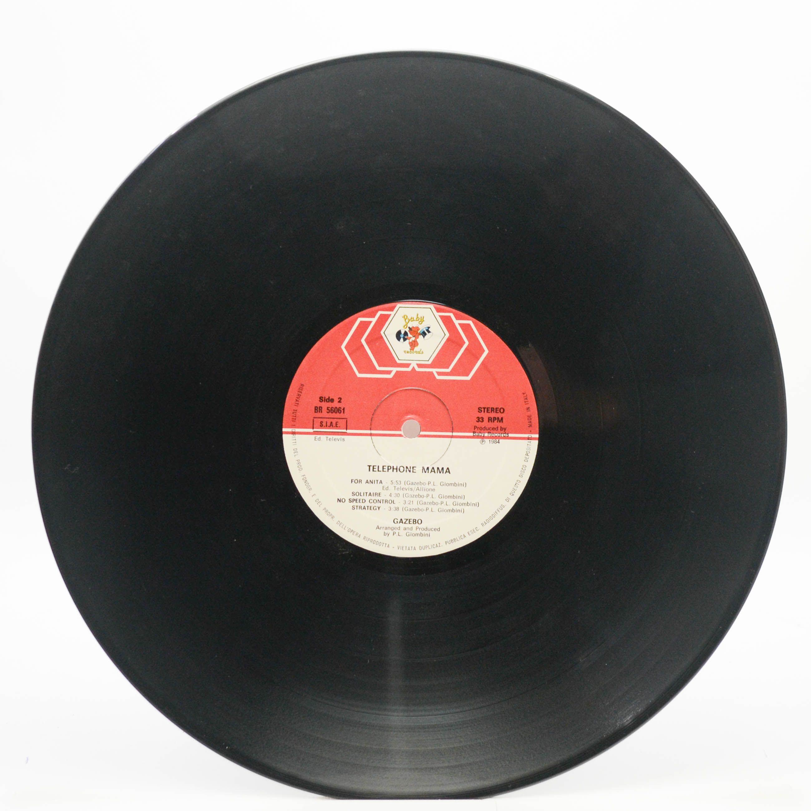 Gazebo — Telephone Mama (1-st, Italy), 1984