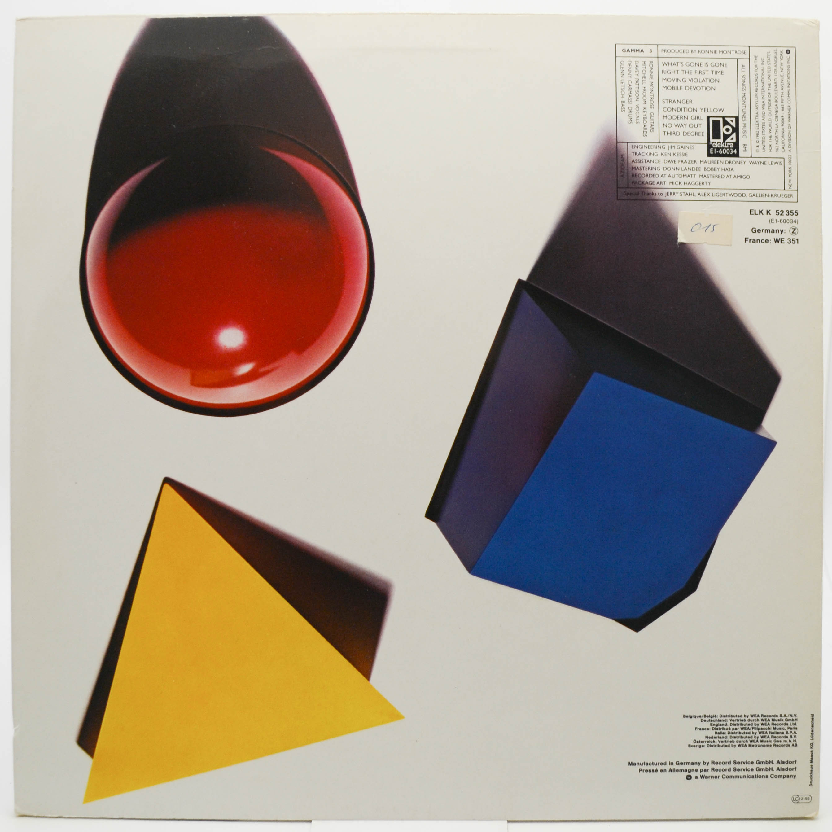 Gamma — Gamma 3, 1982