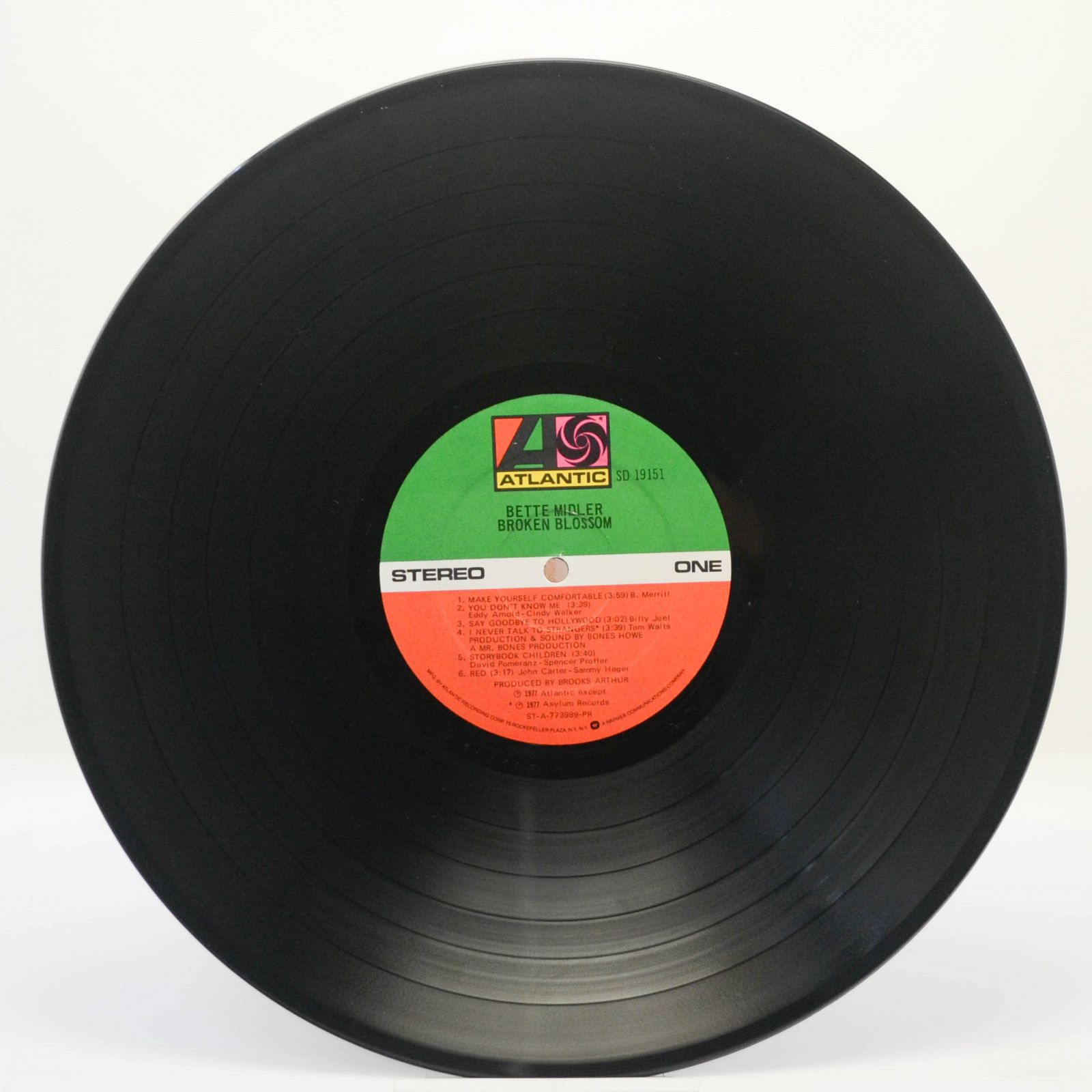 Bette Midler — Broken Blossom, 1977