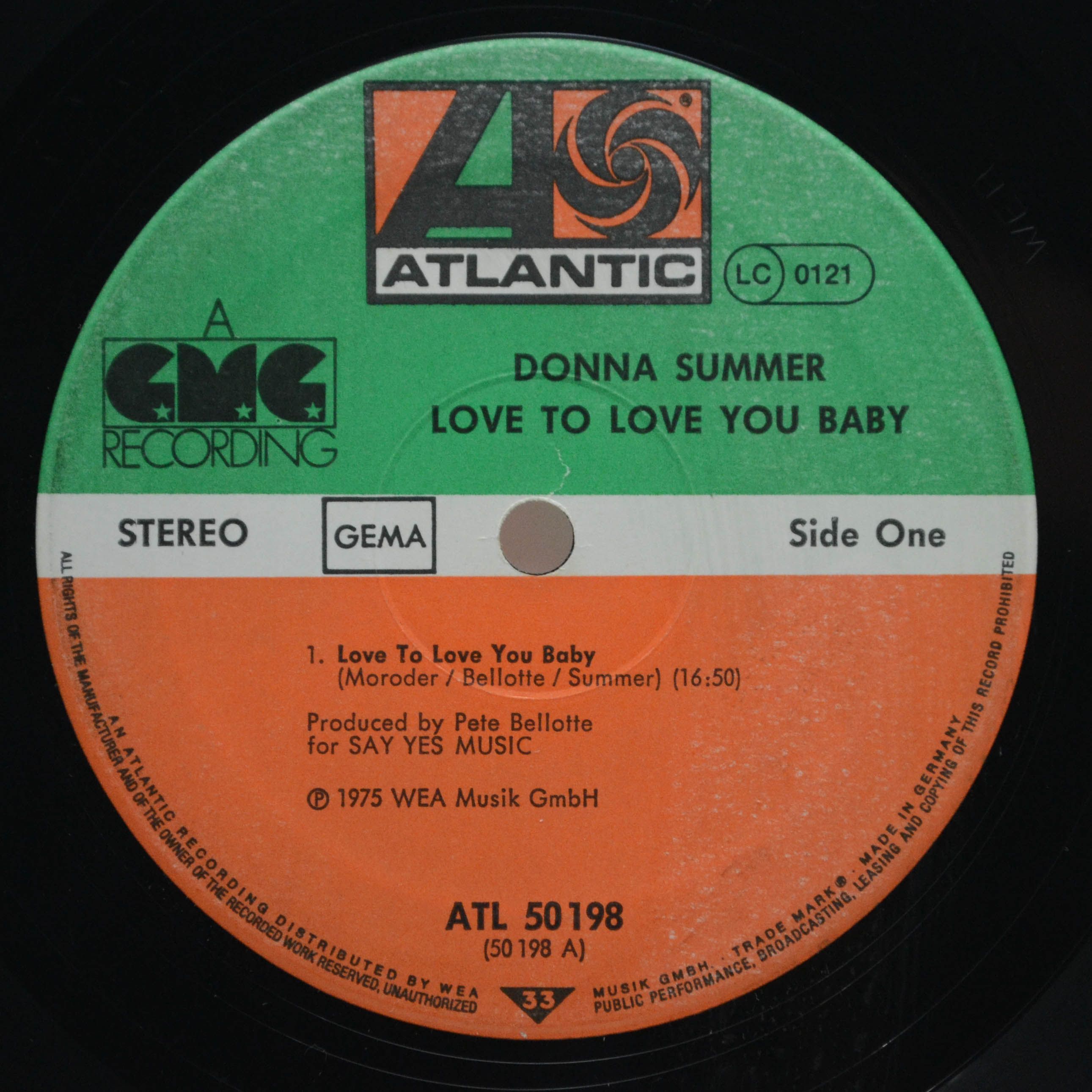 Donna Summer — Love To Love You Baby, 1975