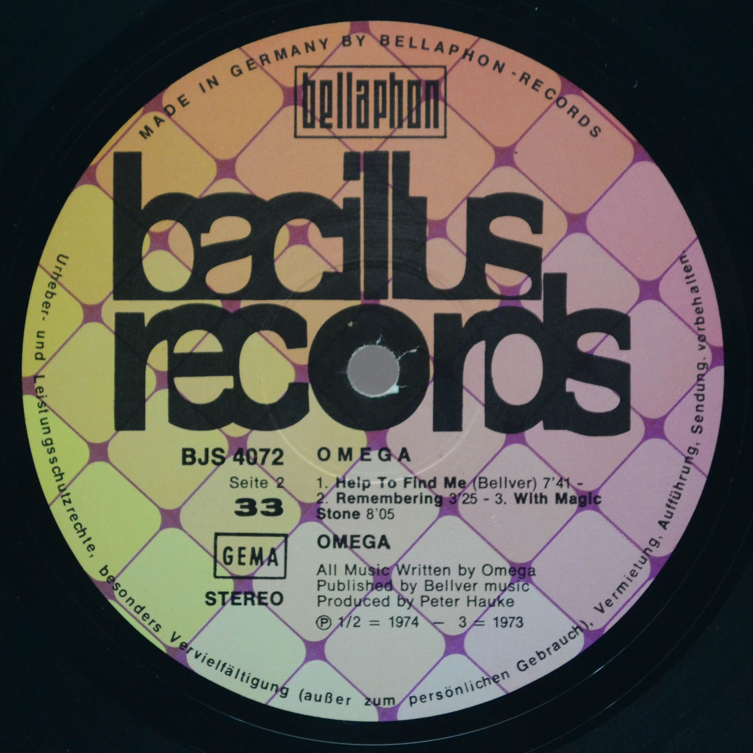 Omega — Omega, 1975