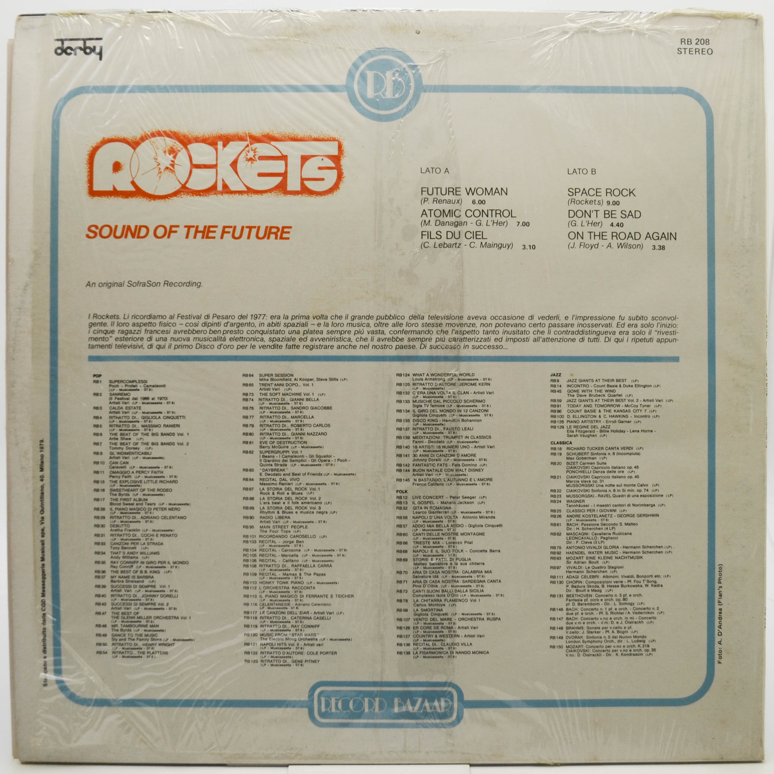 Rockets — Sound Of The Future, 1979