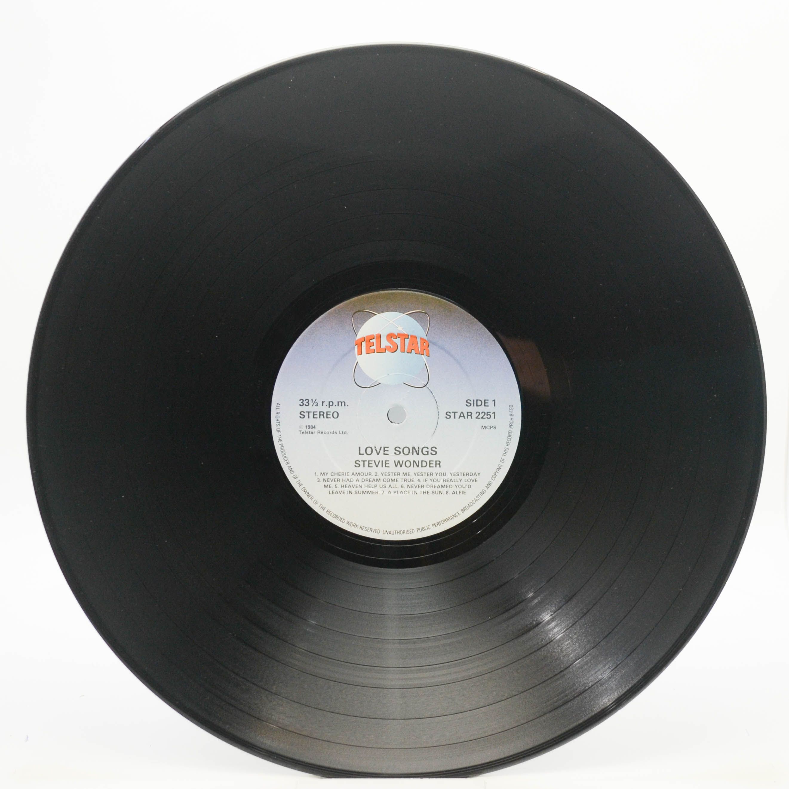 Stevie Wonder — Love Songs (UK), 1984