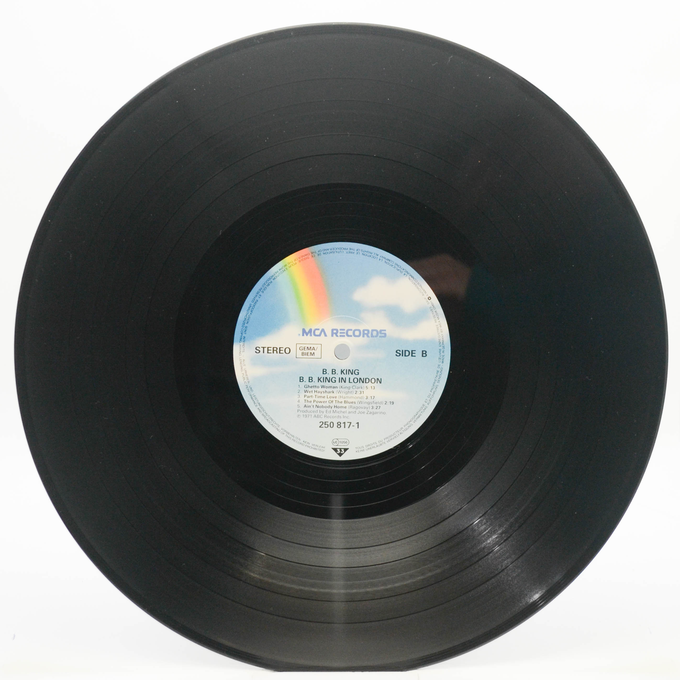 B.B. King — In London, 1971