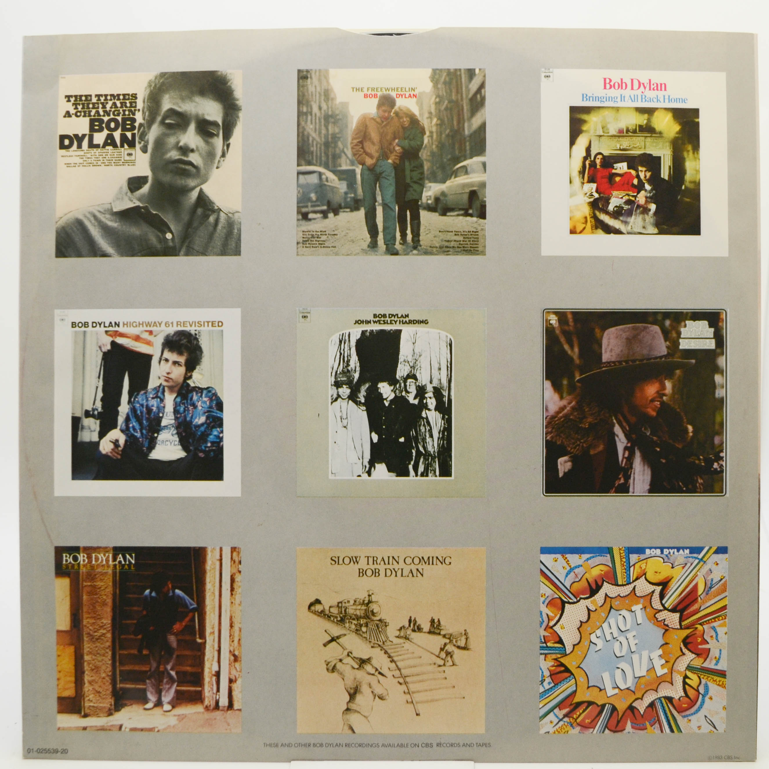 Bob Dylan — Infidels, 1983