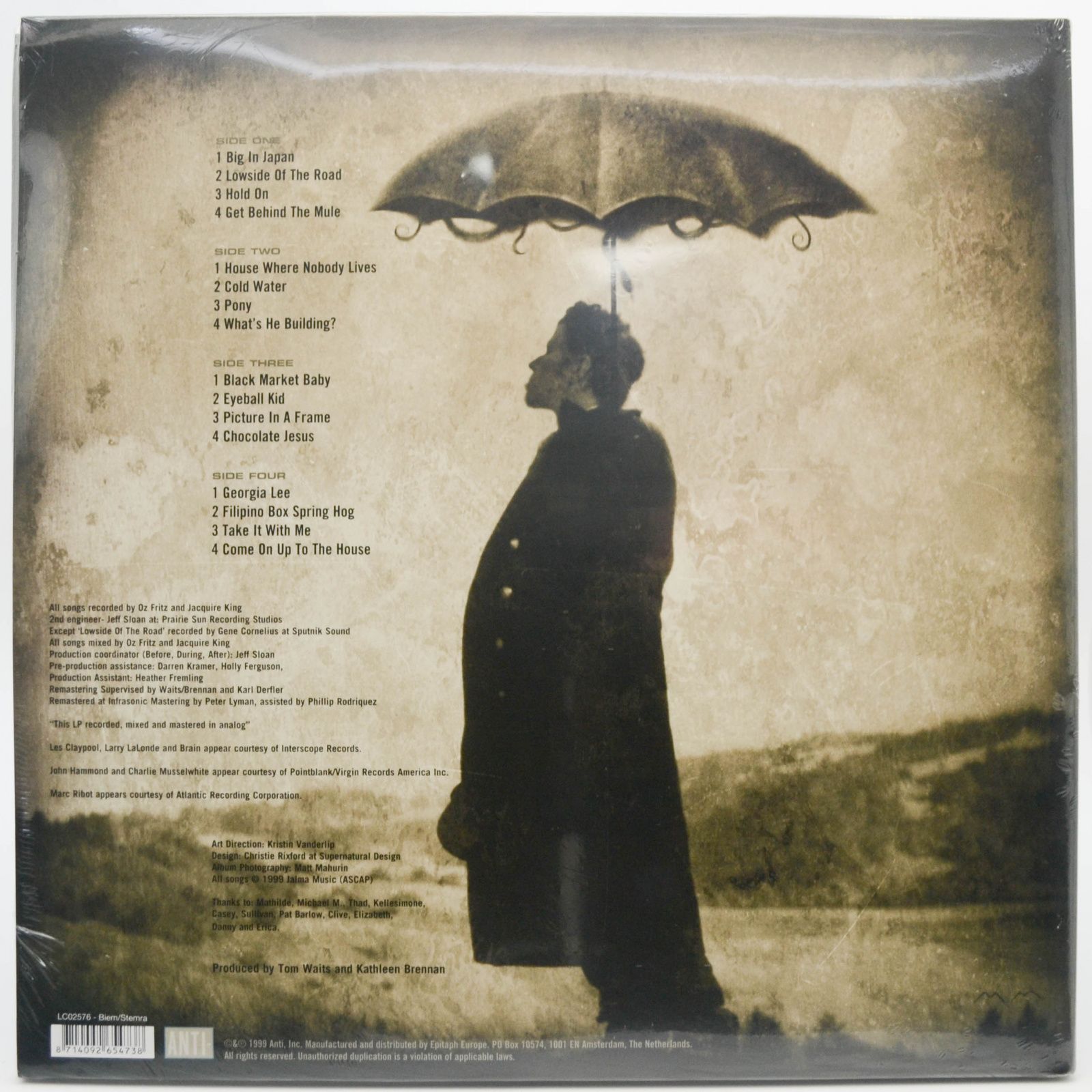 Tom Waits — Mule Variations (2LP), 1999