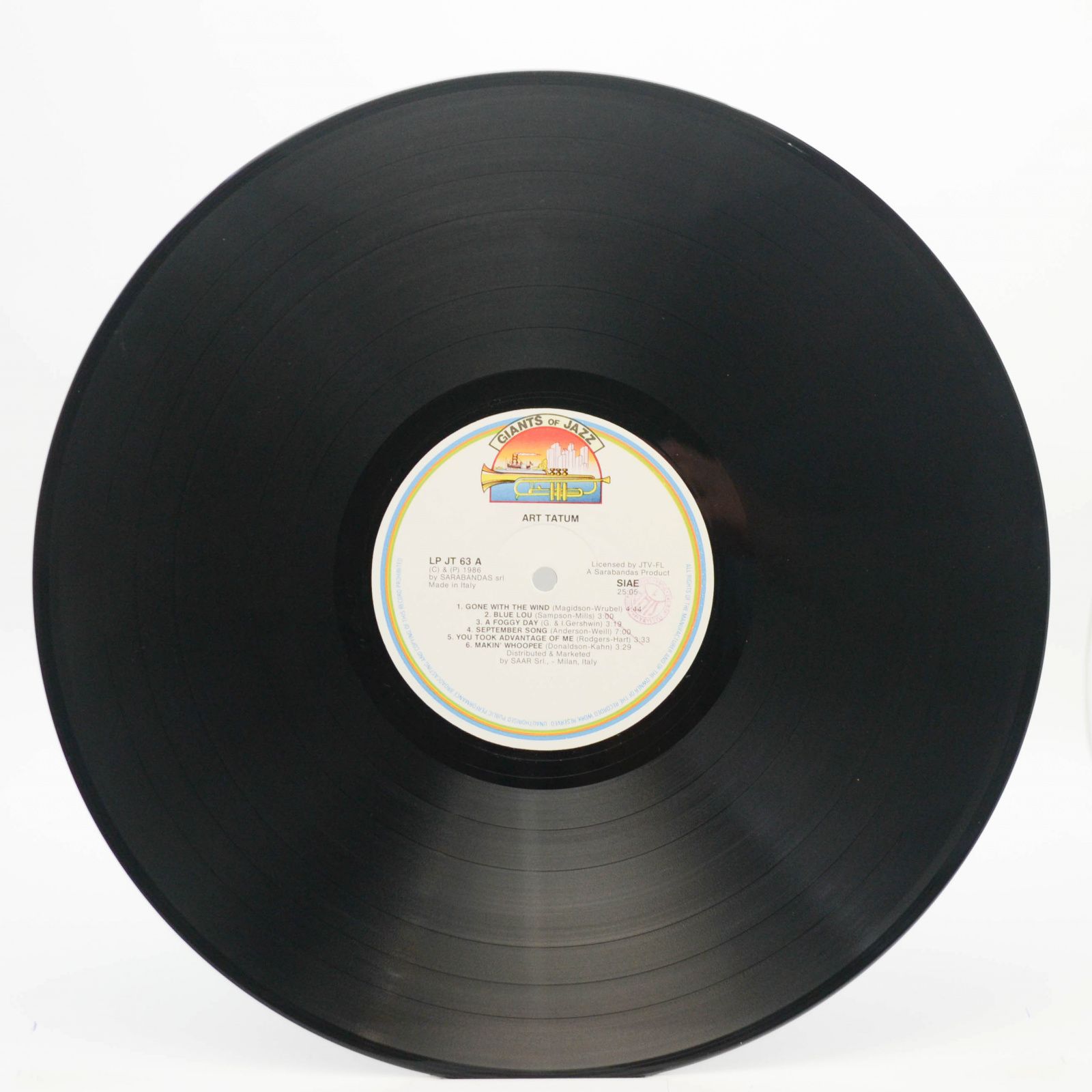 Art Tatum — Art Tatum, 1986