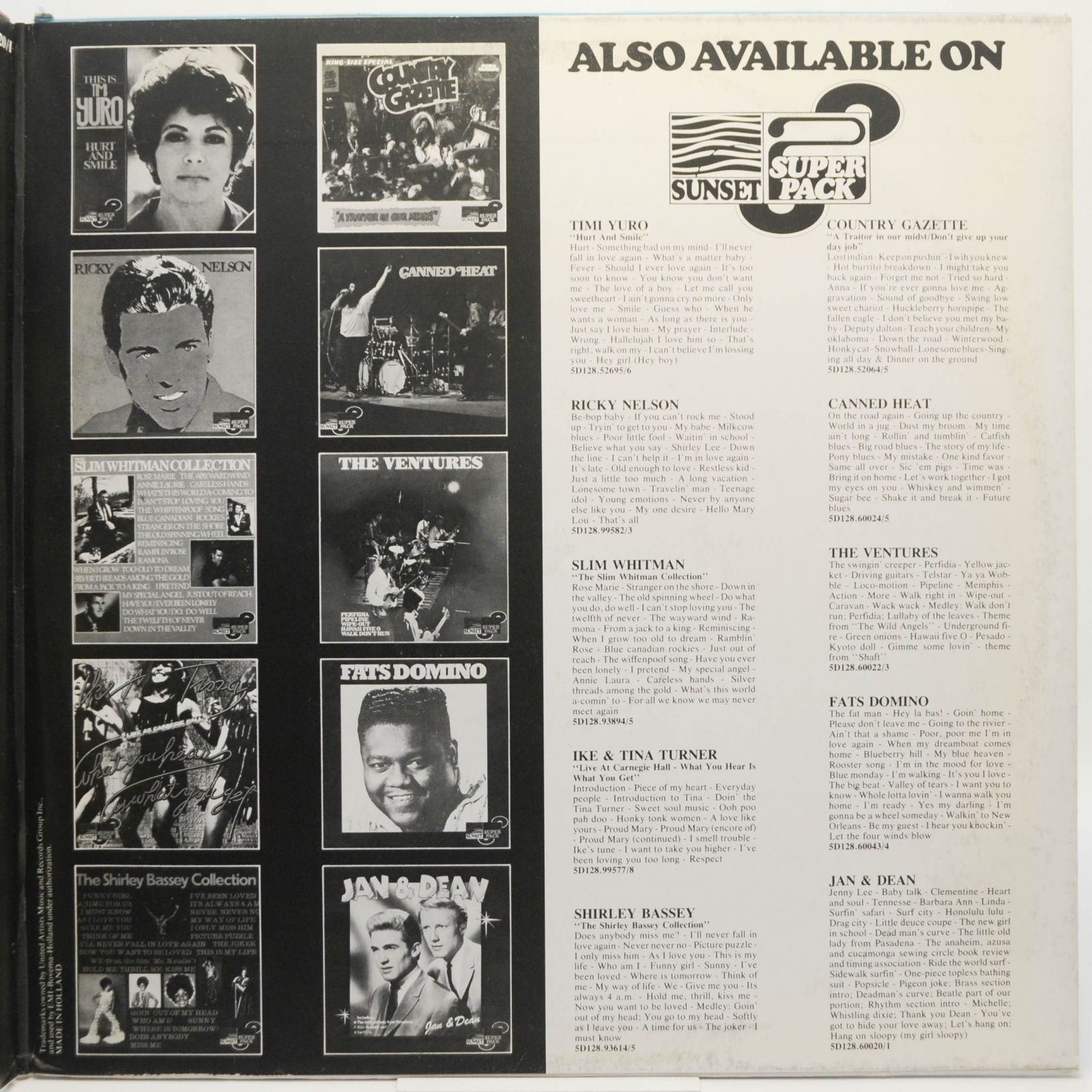 Jan & Dean — Jan & Dean (2LP), 19??