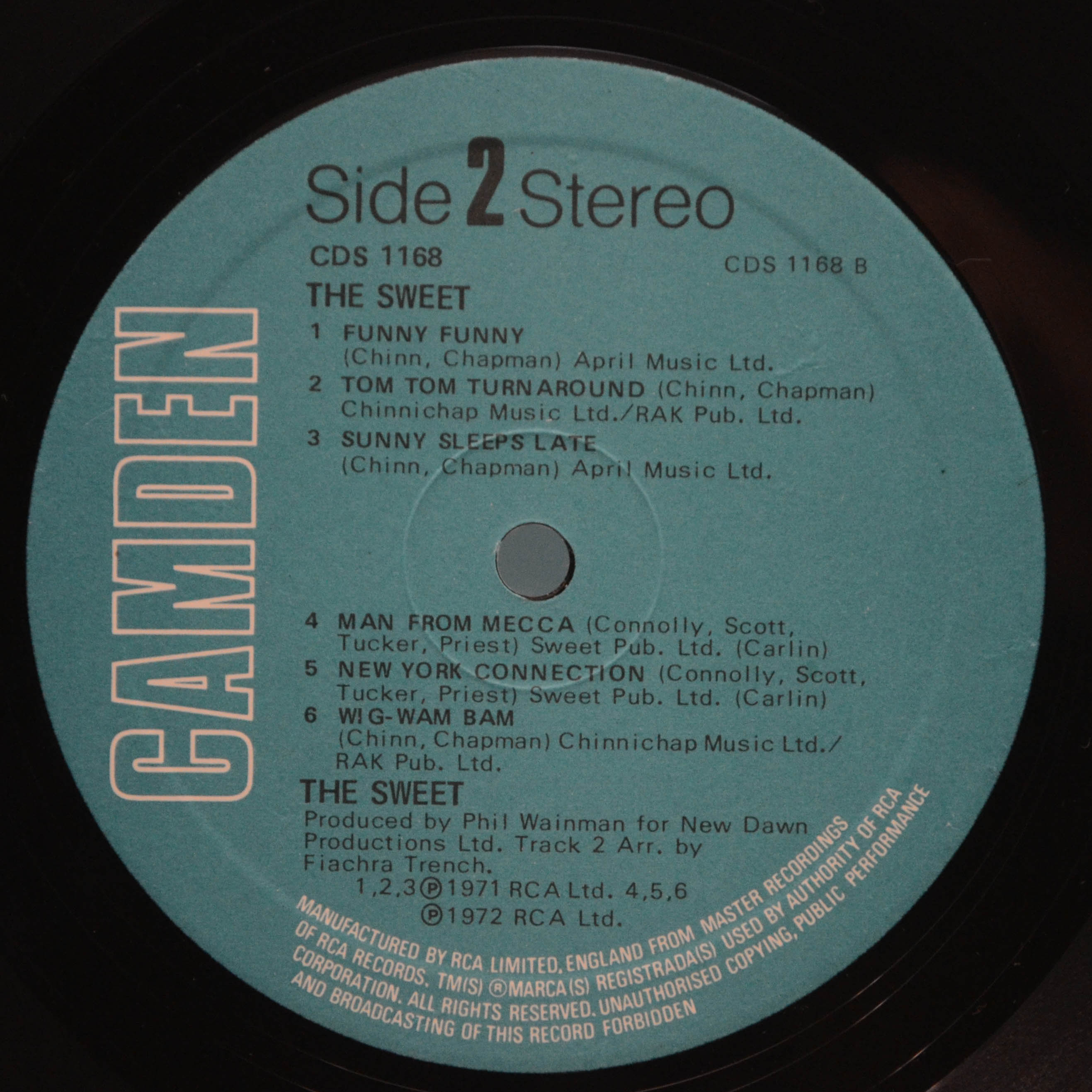 Sweet — The Sweet (UK), 1978