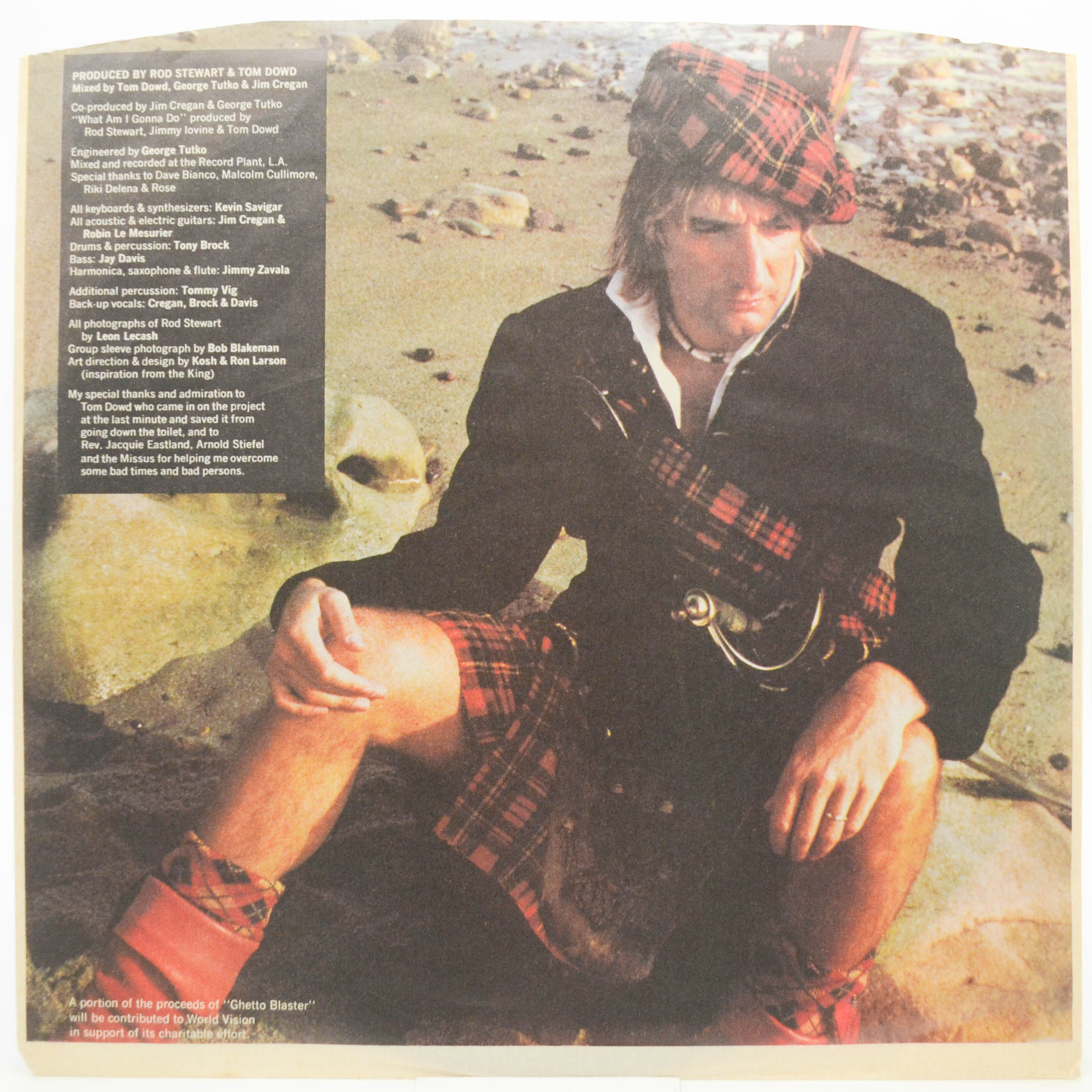 Rod Stewart — Body Wishes, 1983