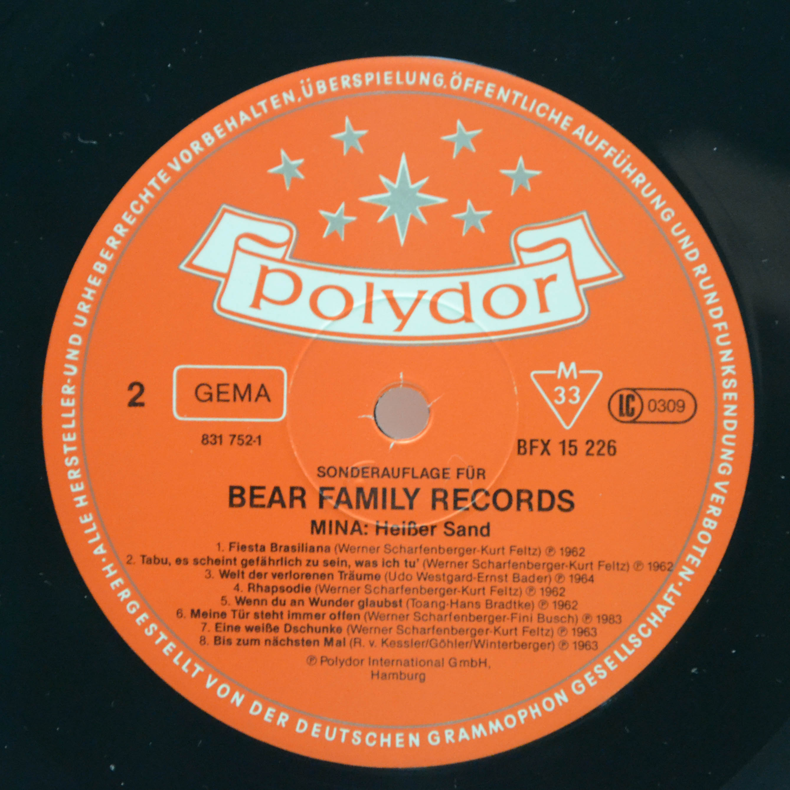 Mina — Heisser Sand, 1987