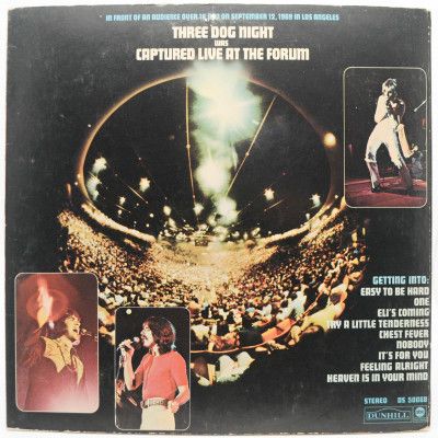 Captured Live At The Forum (1-st, USA), 1969