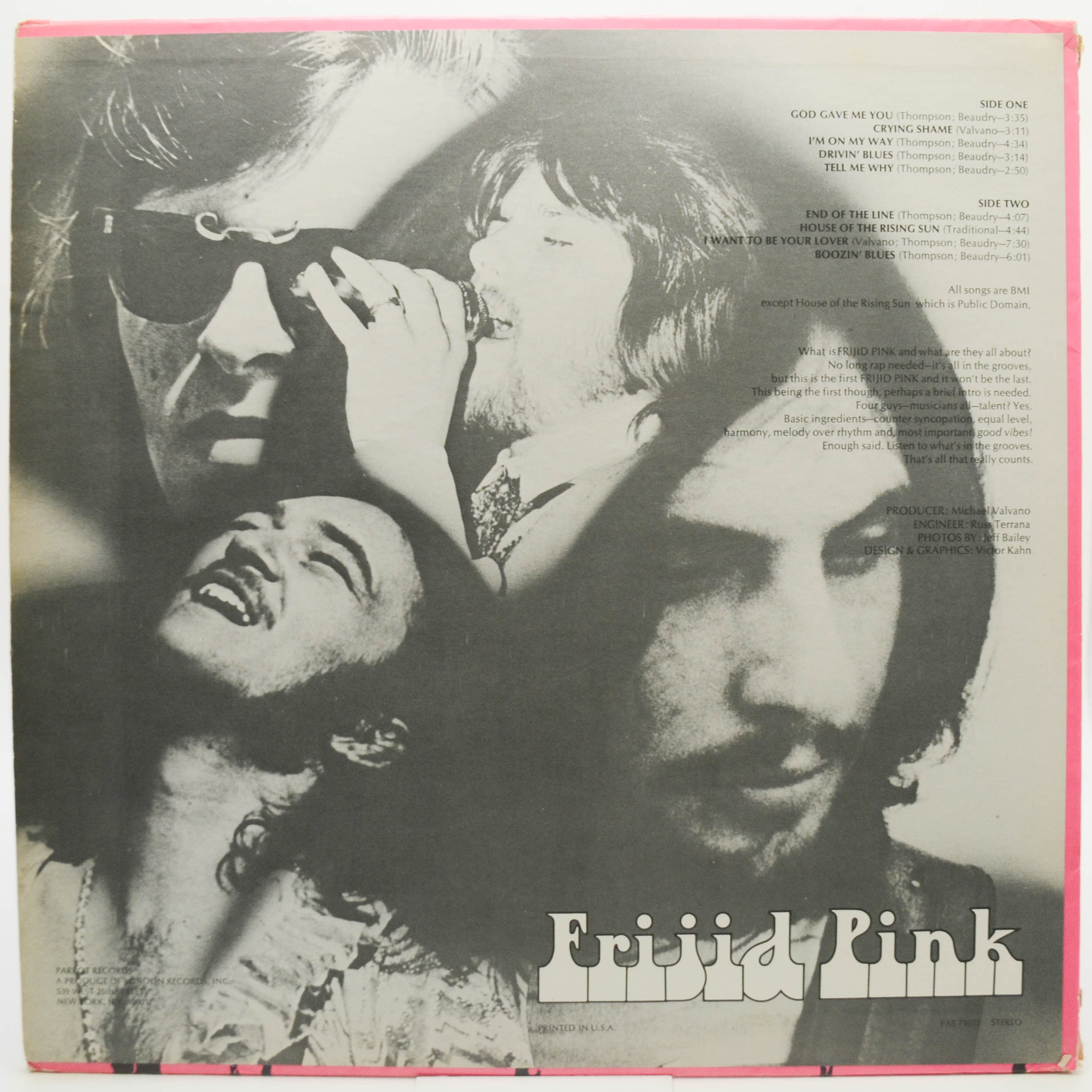 Frijid Pink — Frijid Pink (1-st, USA), 1970