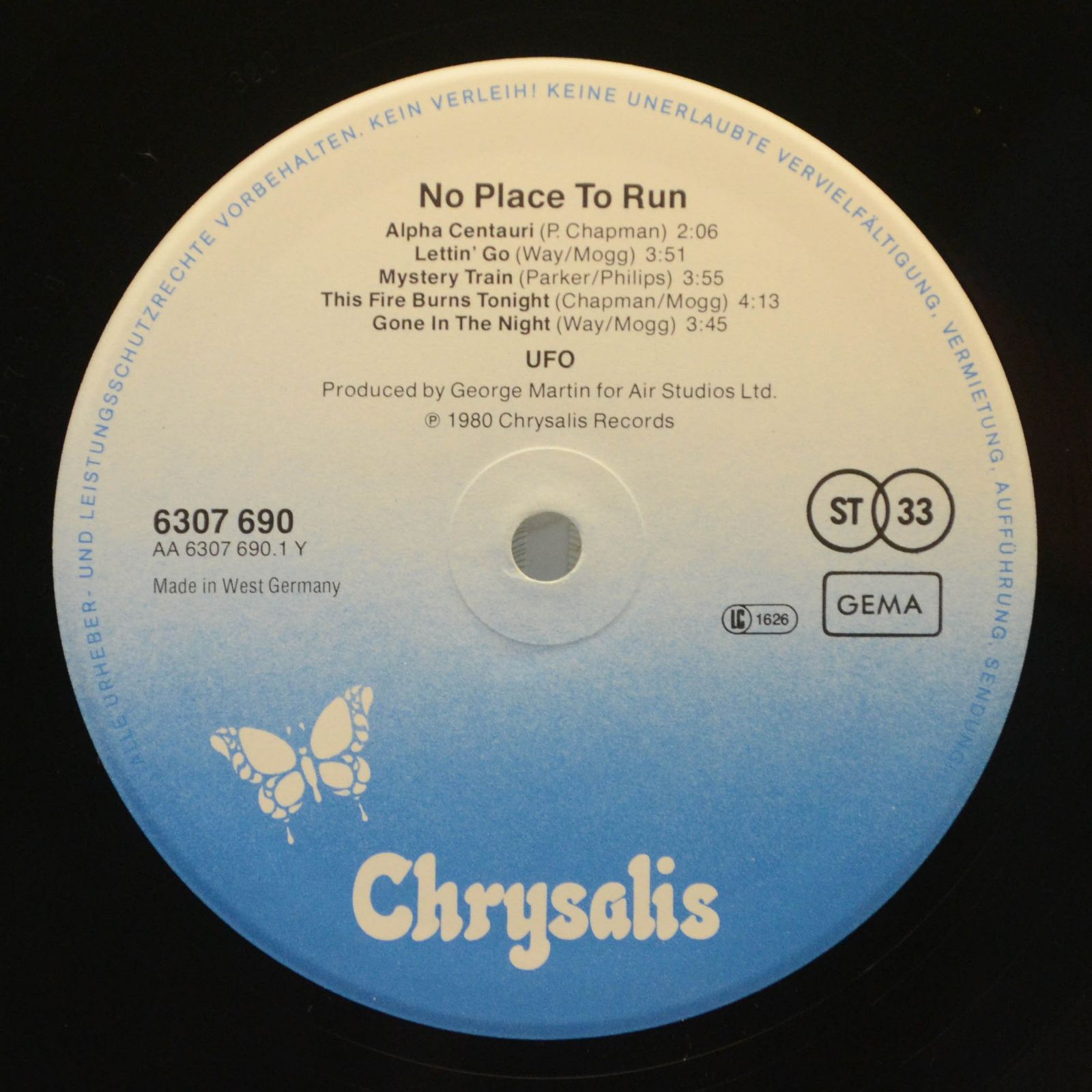 UFO — No Place To Run, 1980