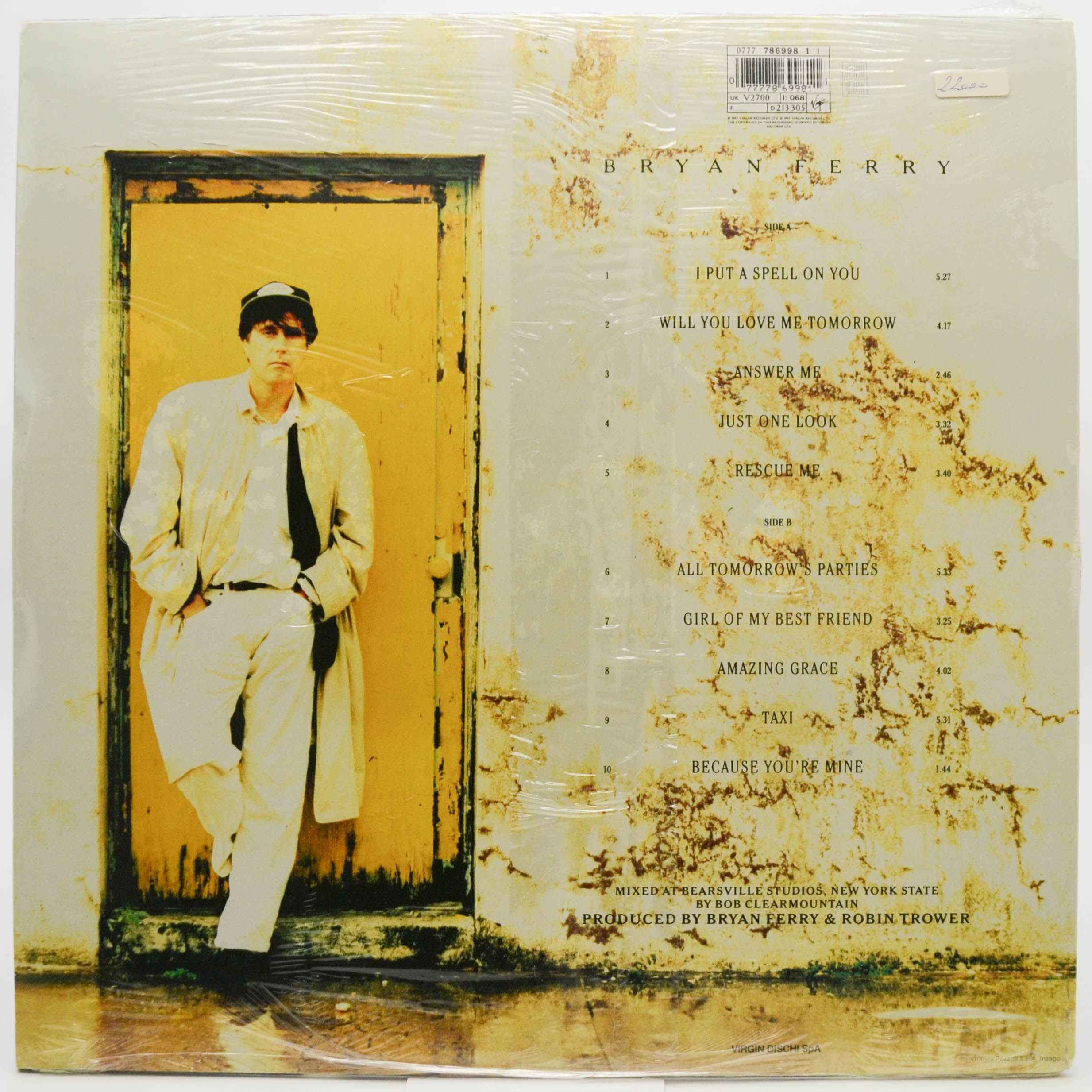 Bryan Ferry — Taxi, 1992