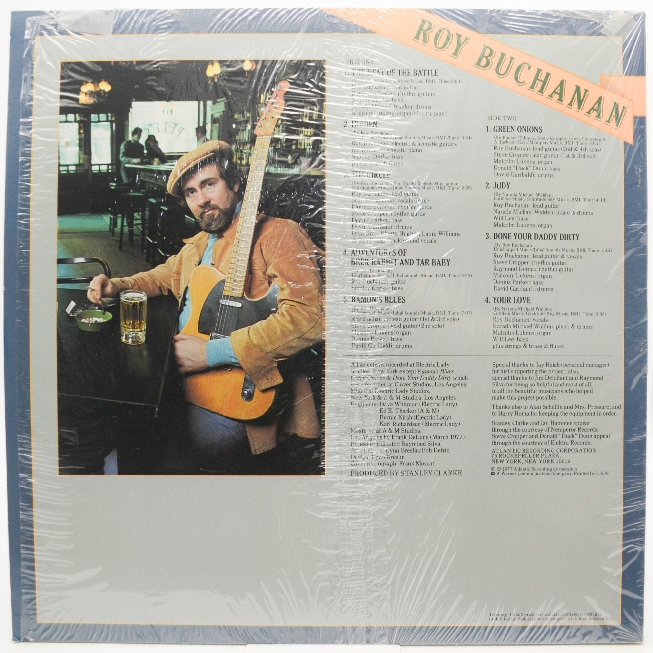 Roy Buchanan — Loading Zone (USA), 1977