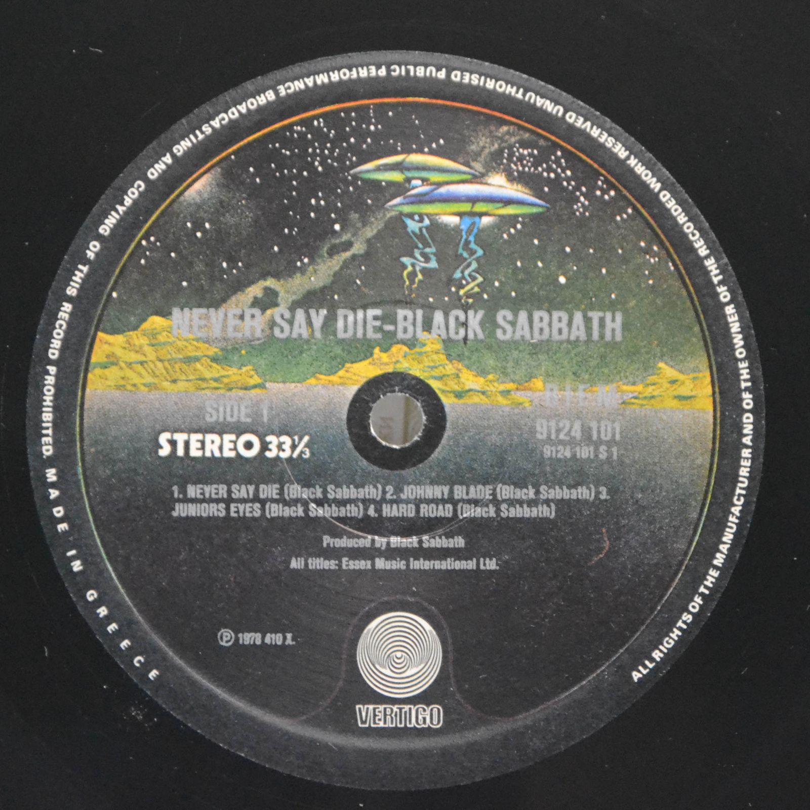 Black Sabbath — Never Say Die!, 1978