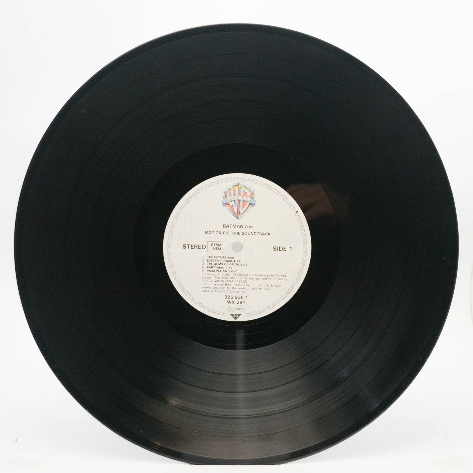 Prince — Batman™ (Motion Picture Soundtrack), 1989