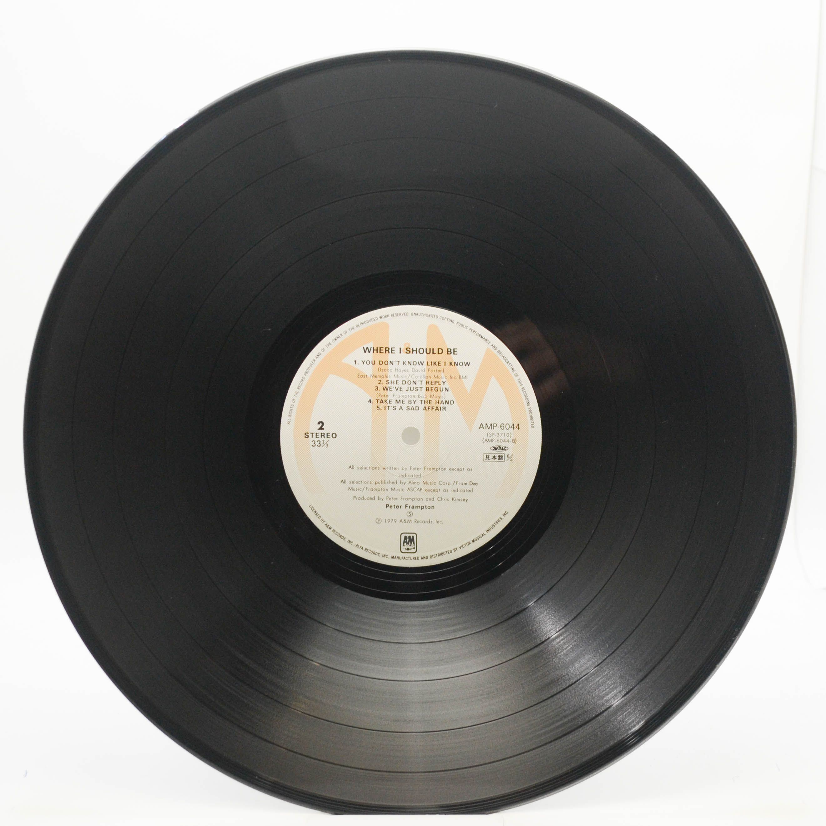 Peter Frampton — Where I Should Be, 1979