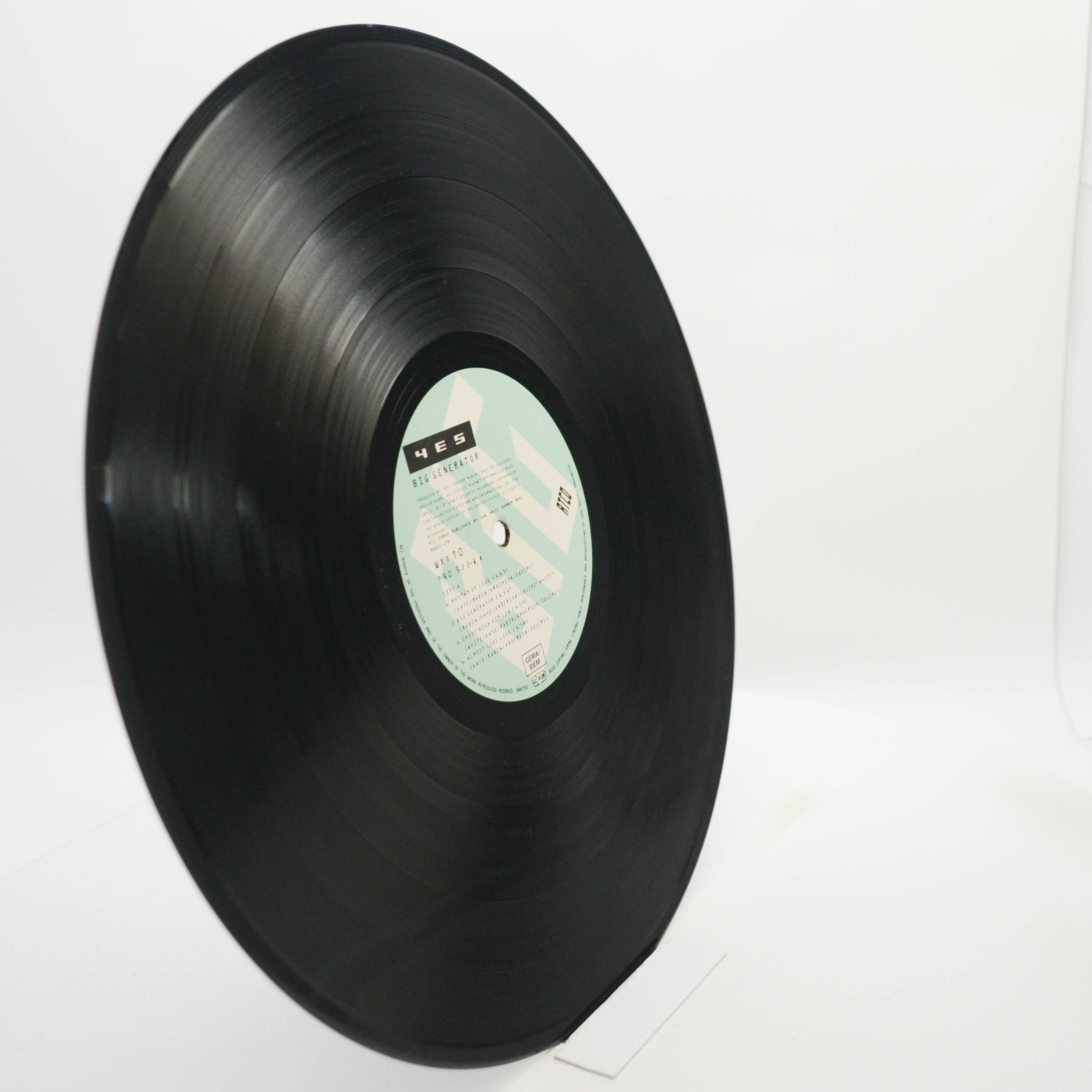 Yes — Big Generator, 1987