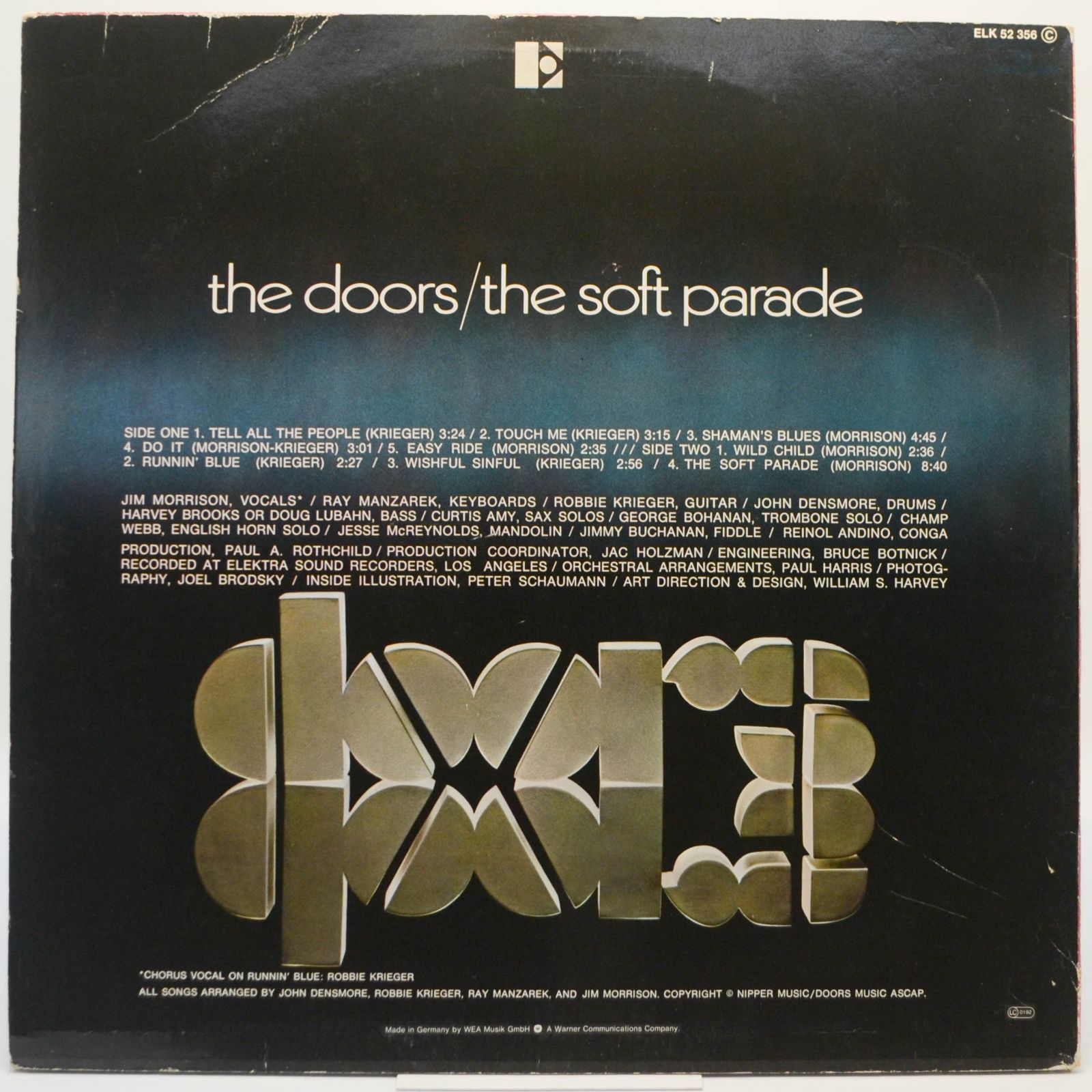 Doors — The Soft Parade, 1969