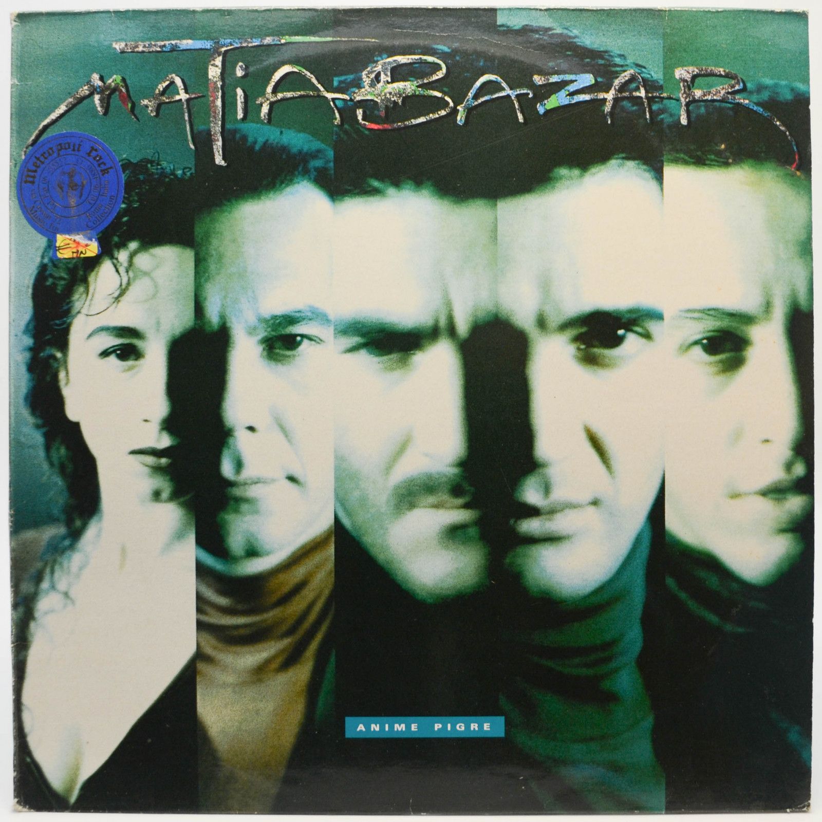Matia Bazar — Anime Pigre (1-st, Italy), 1991