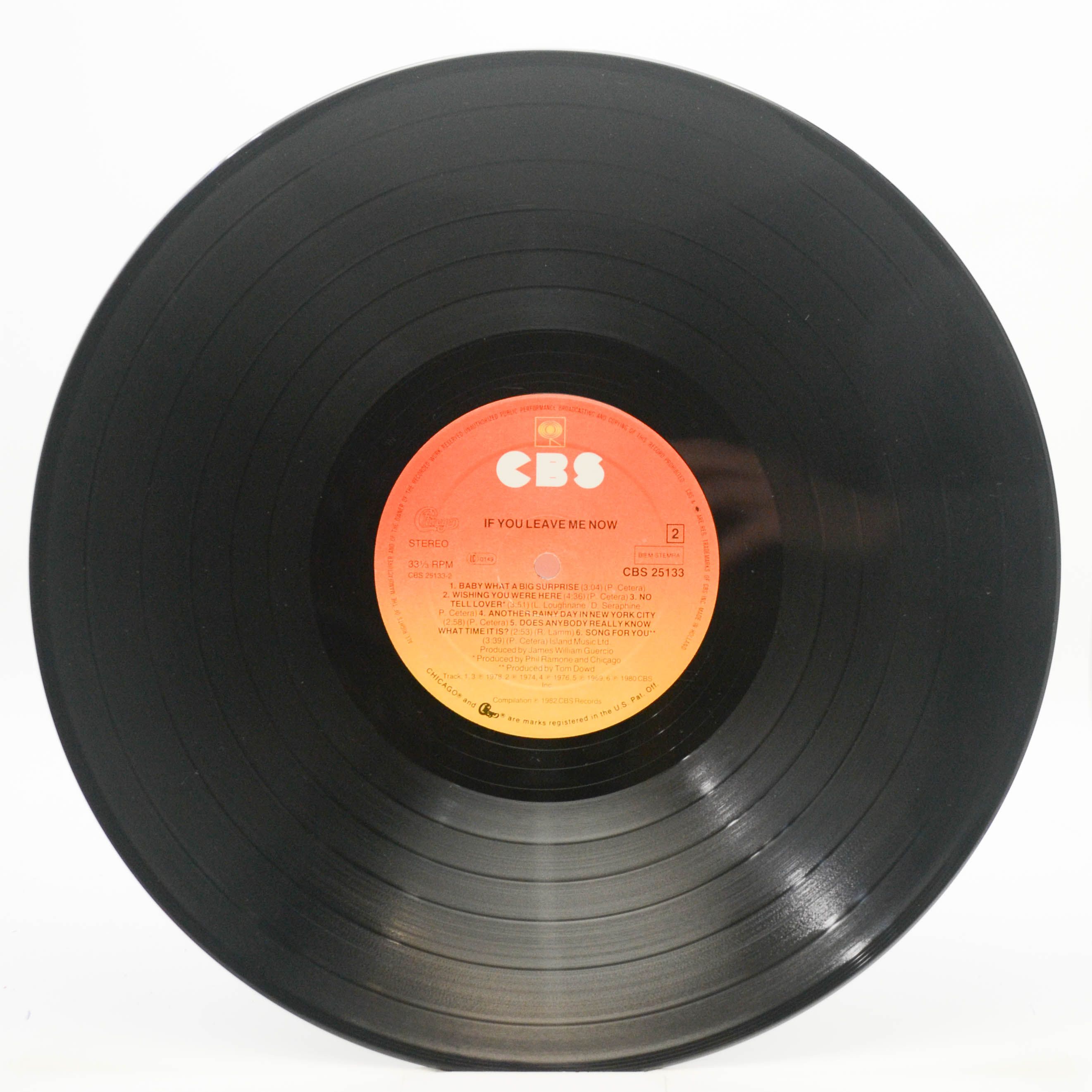 Chicago — If You Leave Me Now, 1982